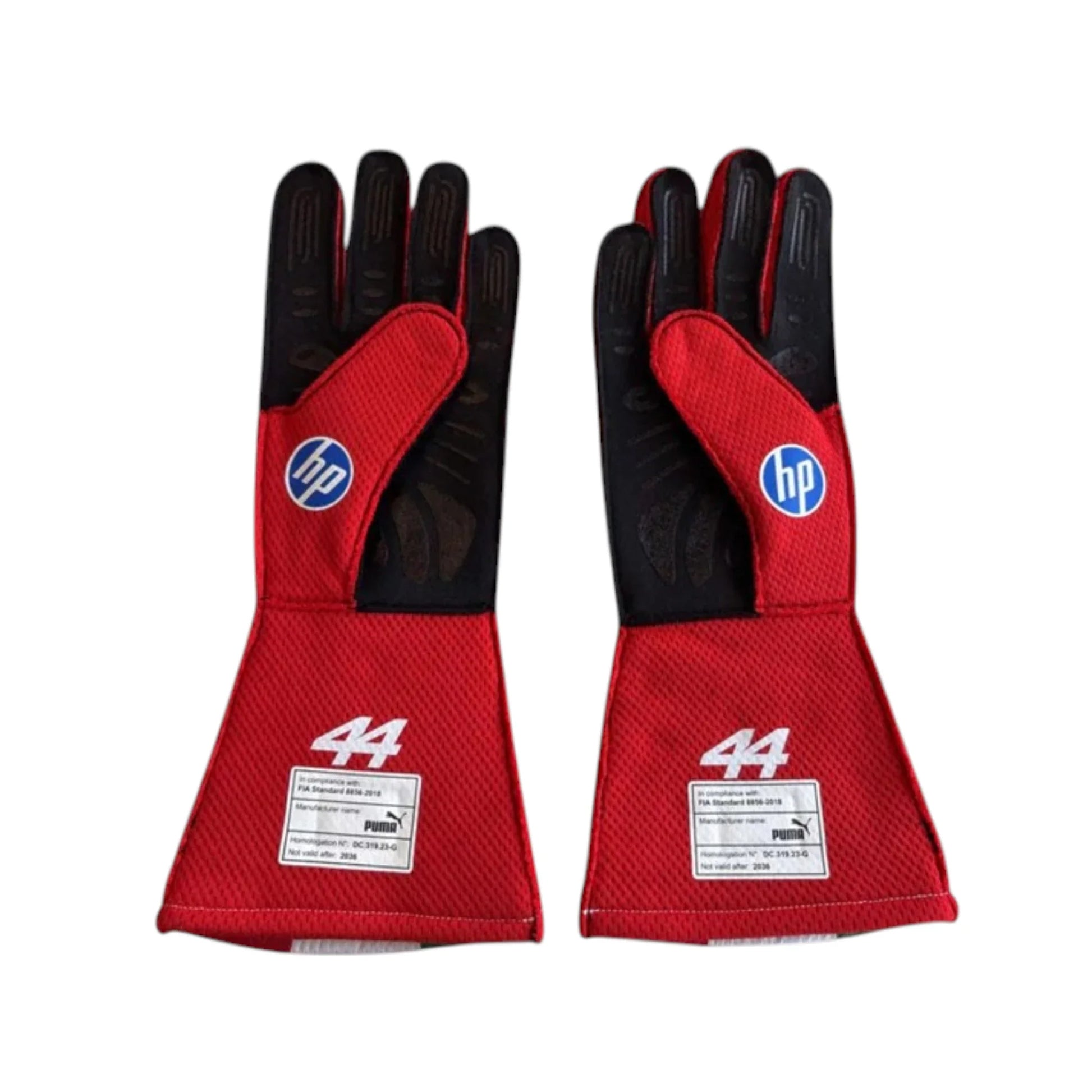 Lewis Hamilton 2026 Ferrari Monaco GP F1 Racing Gloves - Averon Racewears image 2