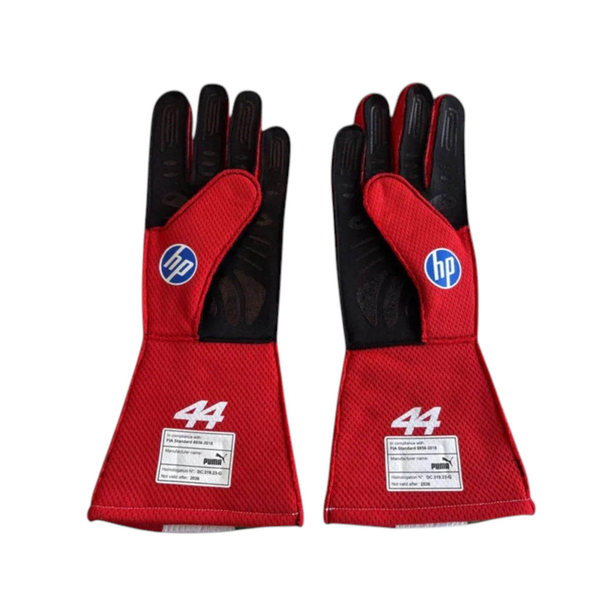 Lewis Hamilton 2026 Ferrari Monaco GP F1 Racing Gloves - Averon Racewears image 2