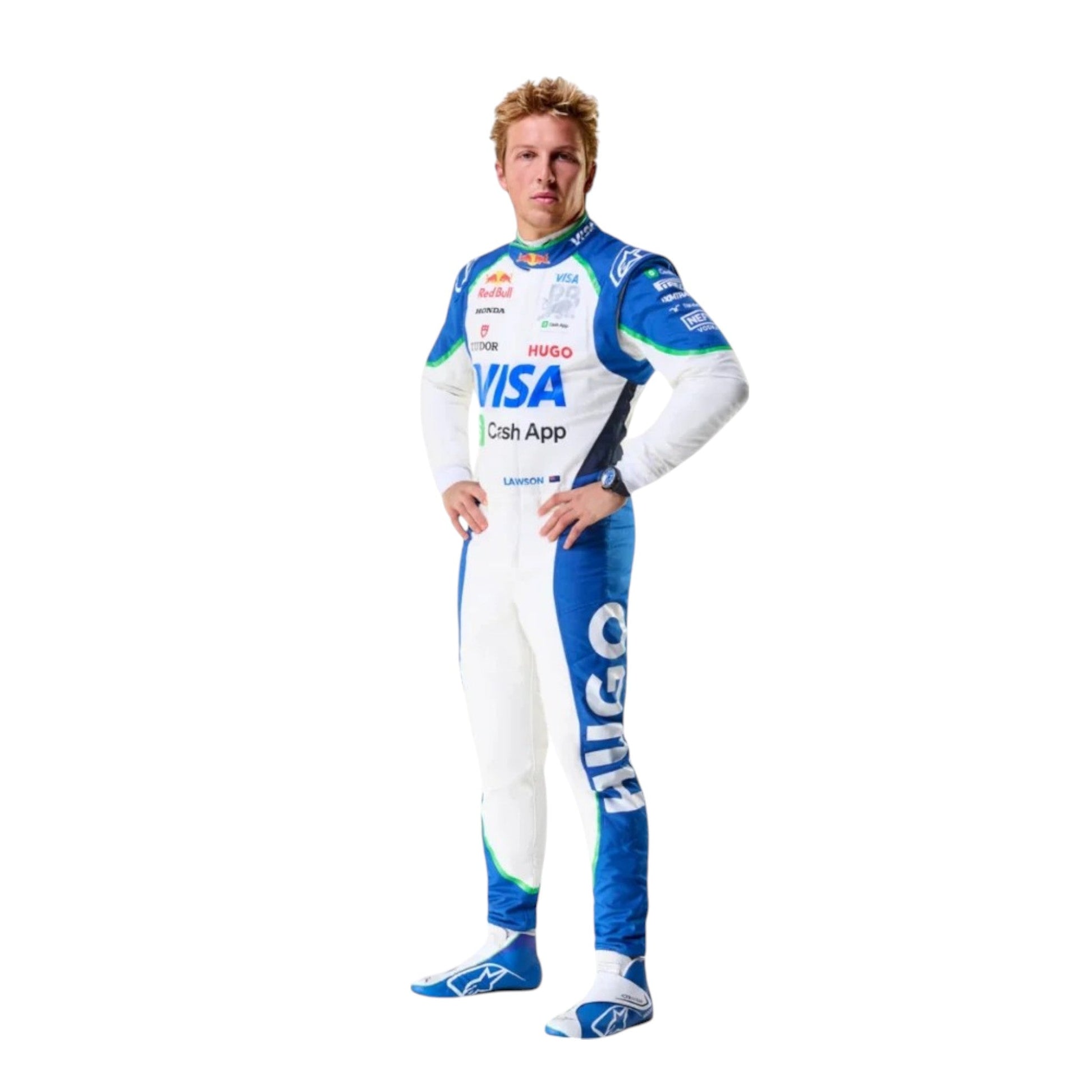 Liam Lawson 2025 Racing Bulls F1 Race Suit - Averon Racewears image 4