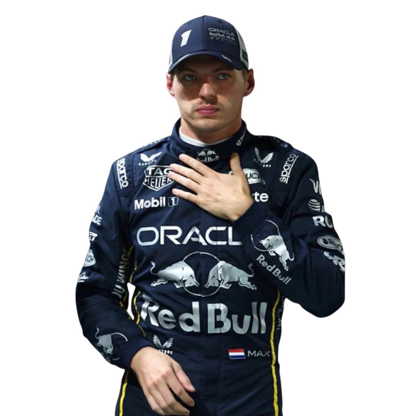 Max Verstappen 2025 Red Bull Las Vegas GP F1 Race Suit - Averon Racewears image 2