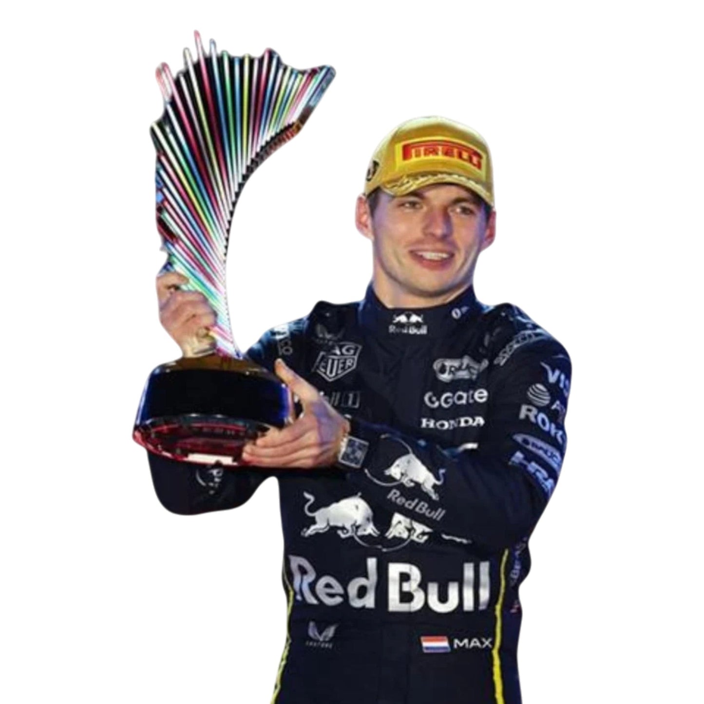 Max Verstappen 2025 Red Bull Las Vegas GP F1 Race Suit - Averon Racewears image 4