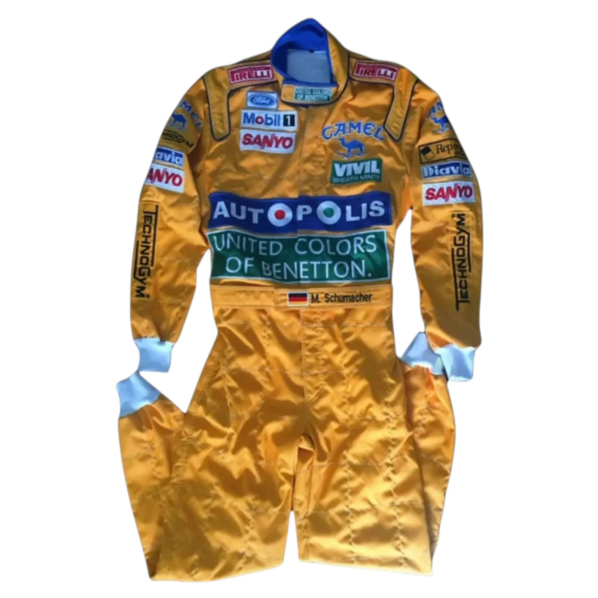 Michael Schumacher 1991 Benetton F1 Racing Suit - Averon Racewears image 1