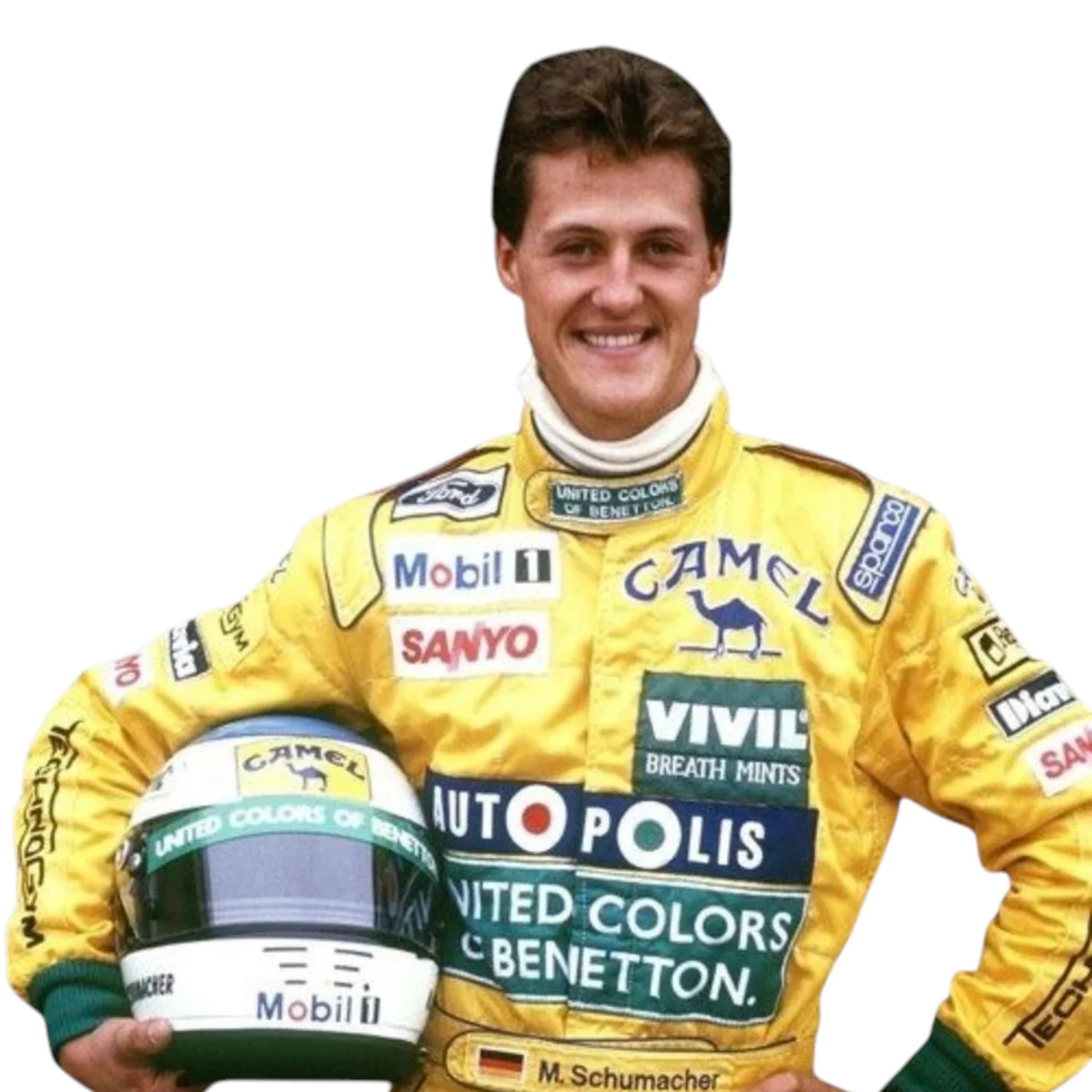 Michael Schumacher 1991 Benetton F1 Racing Suit - Averon Racewears image 2