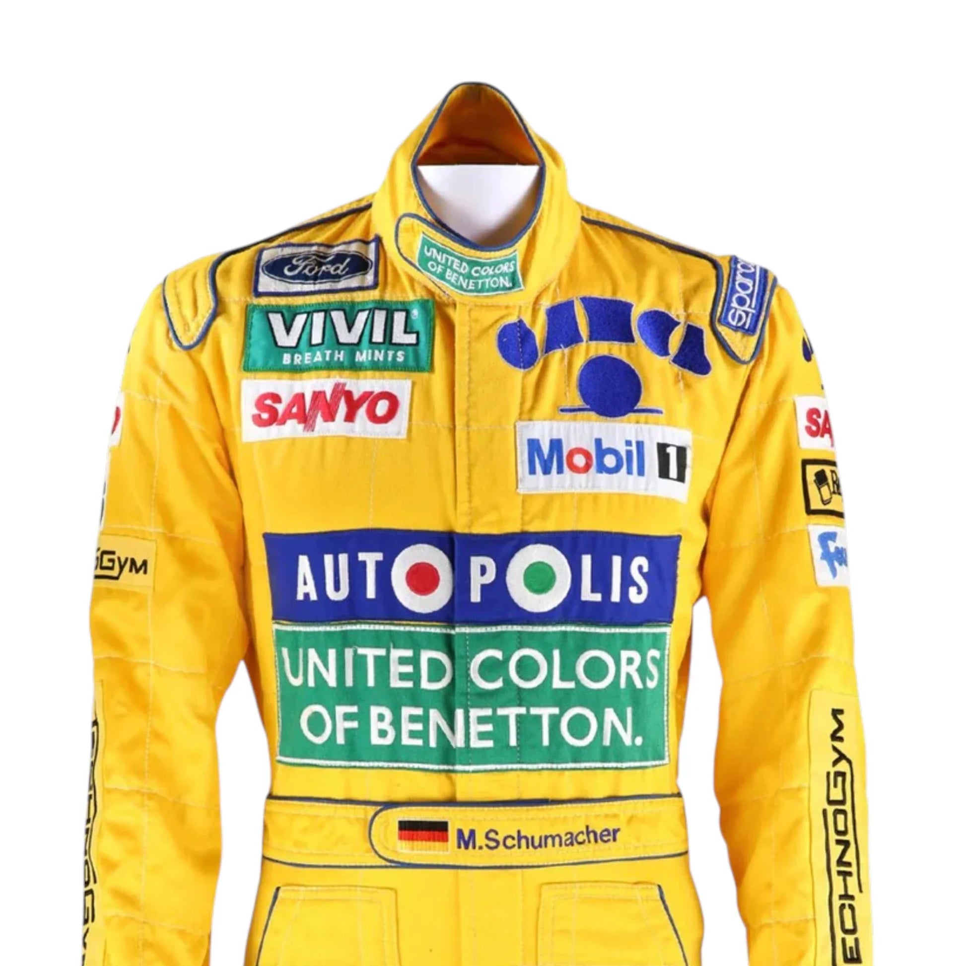 Michael Schumacher 1992 Benetton Belgian GP F1 Racing Suit - Averon Racewears image 2
