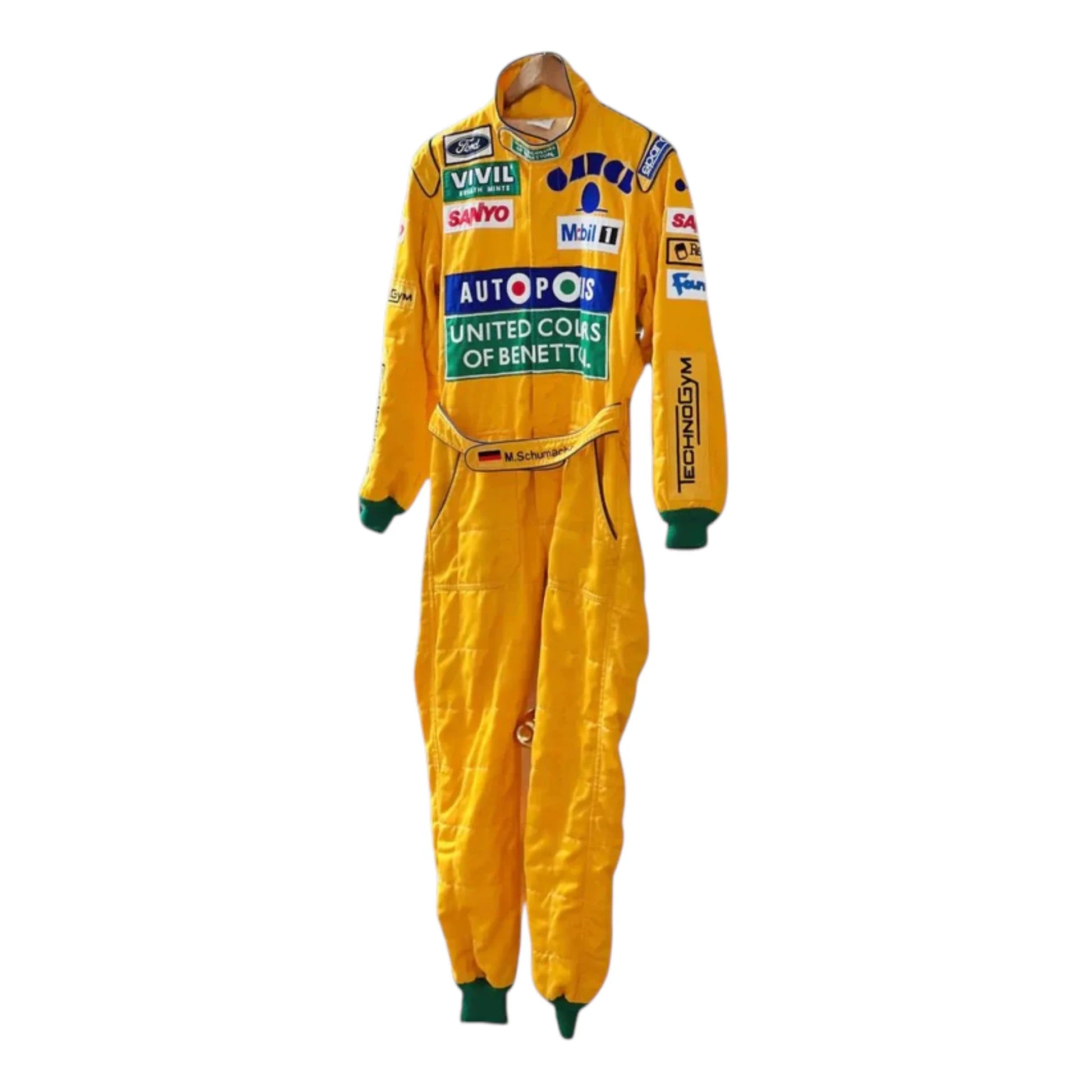 Michael Schumacher 1992 Benetton Belgian GP F1 Racing Suit - Averon Racewears image 5