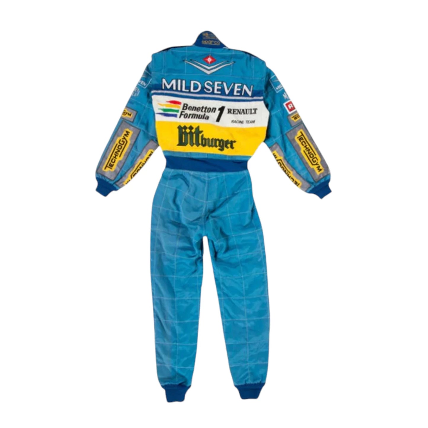 Michael Schumacher 1995 Benetton F1 Racing Suit - Averon Racewears image 2