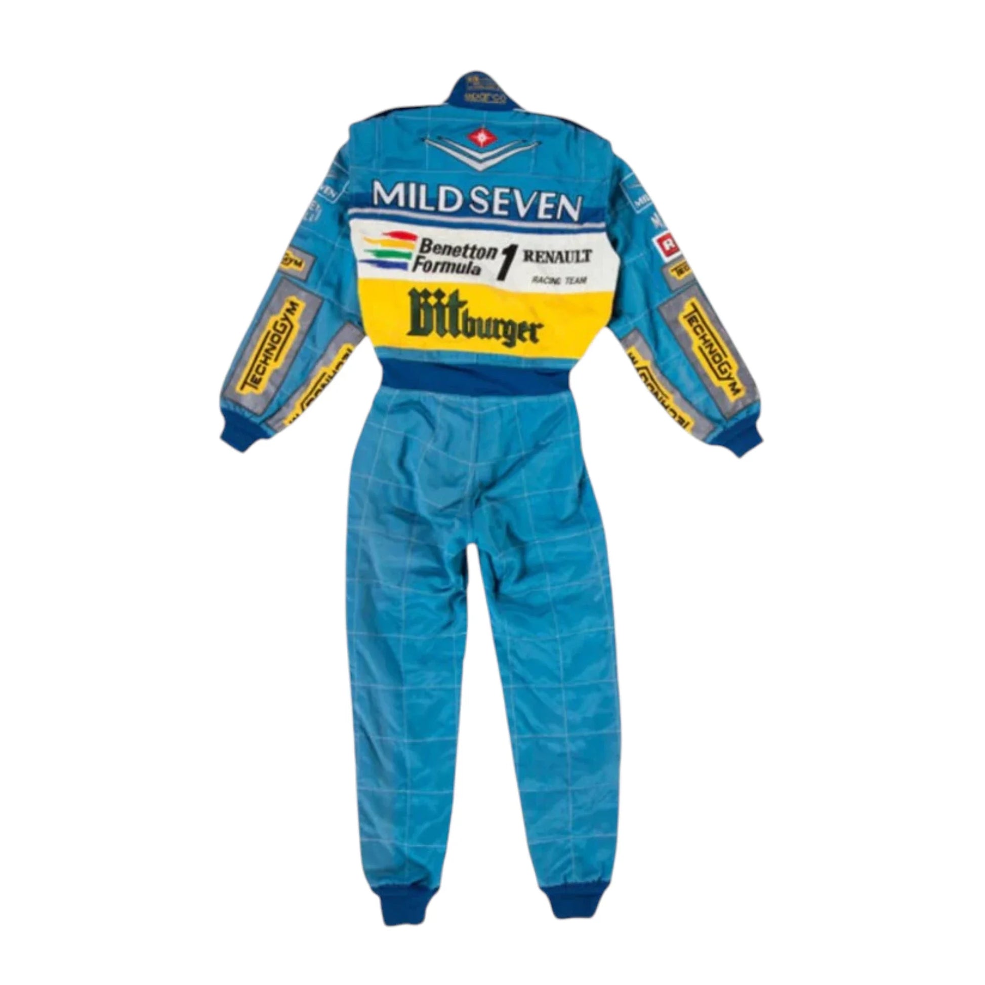 Michael Schumacher 1995 Benetton F1 Racing Suit - Averon Racewears image 2