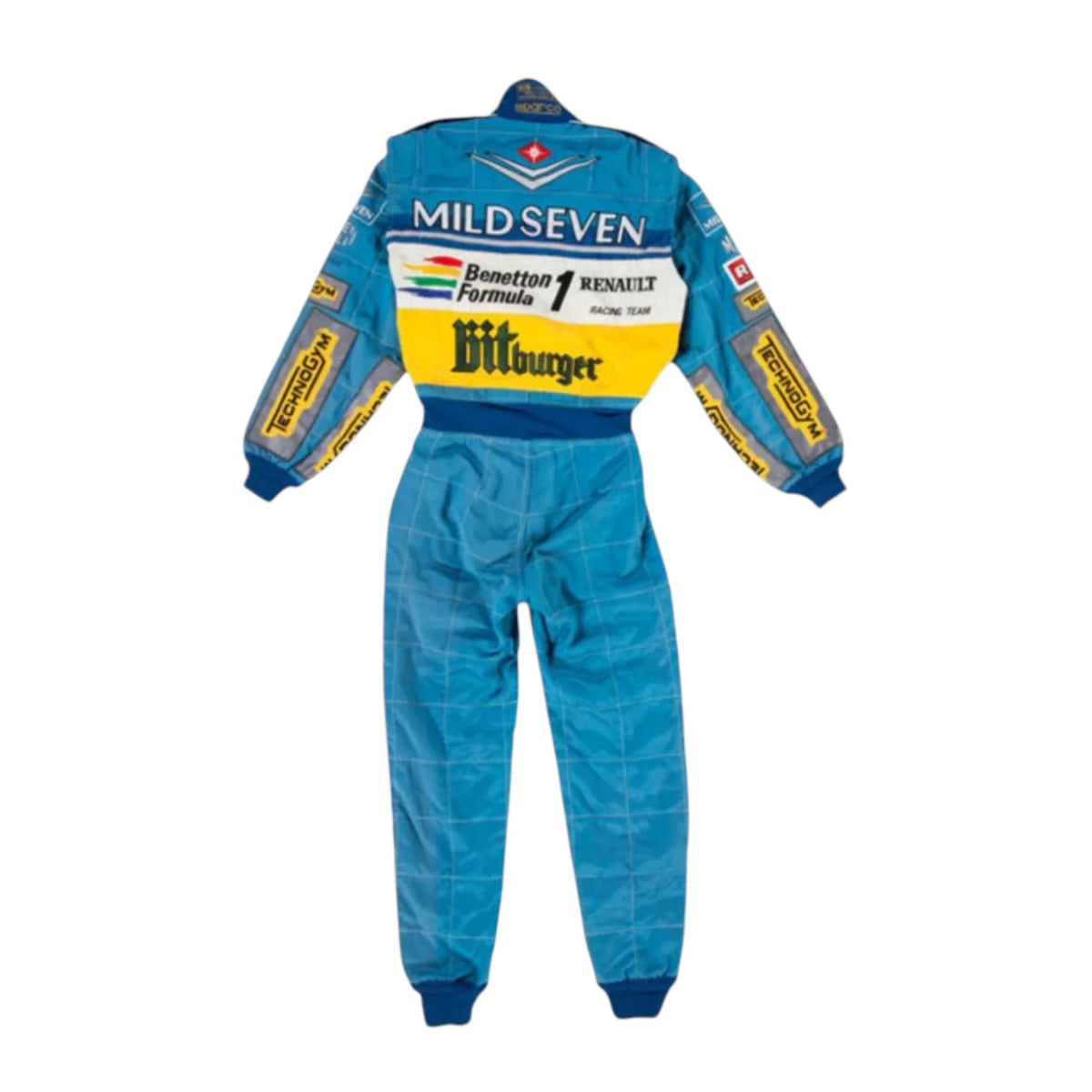 Michael Schumacher 1995 Benetton F1 Racing Suit - Averon Racewears image 2