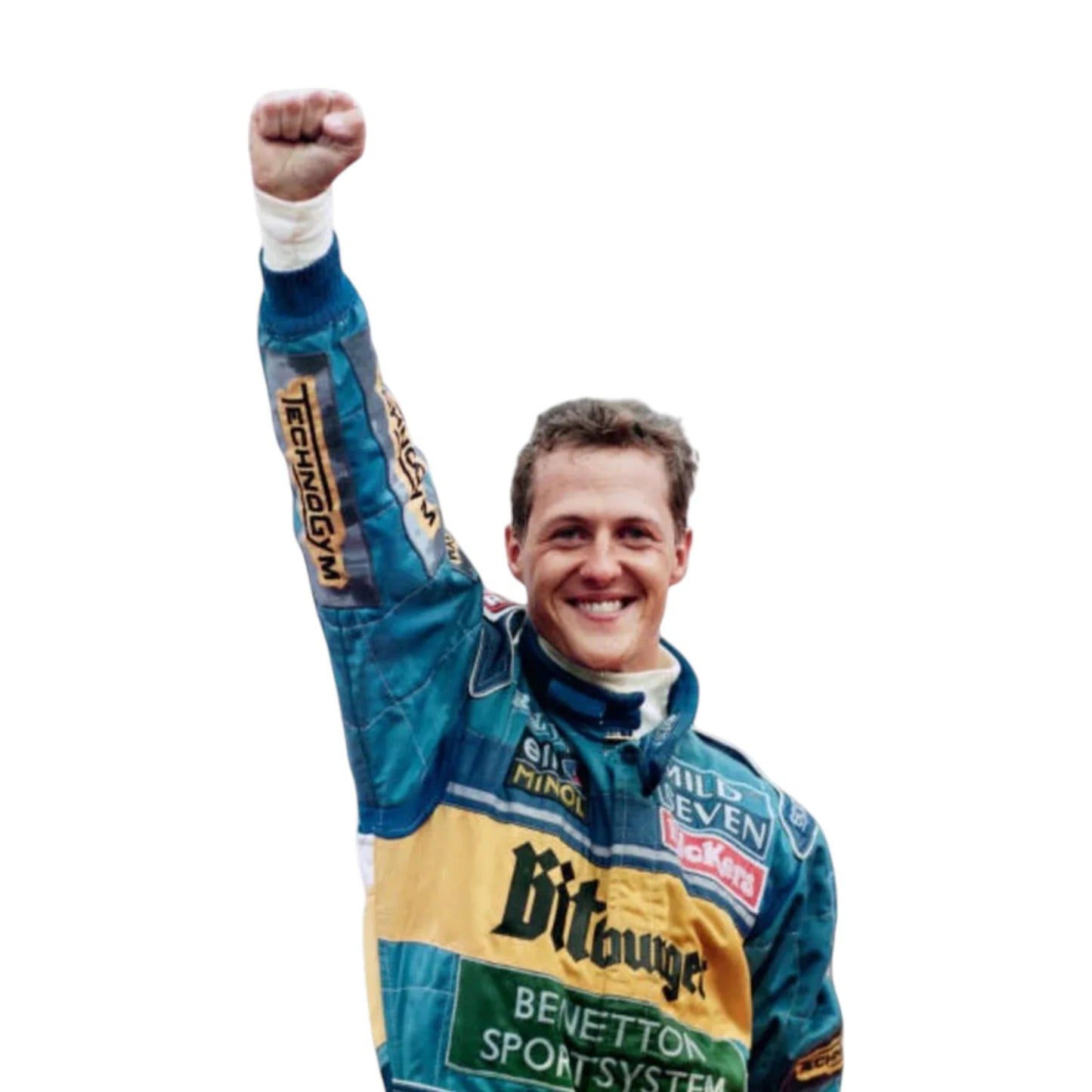 Michael Schumacher 1995 Benetton F1 Racing Suit - Averon Racewears image 4