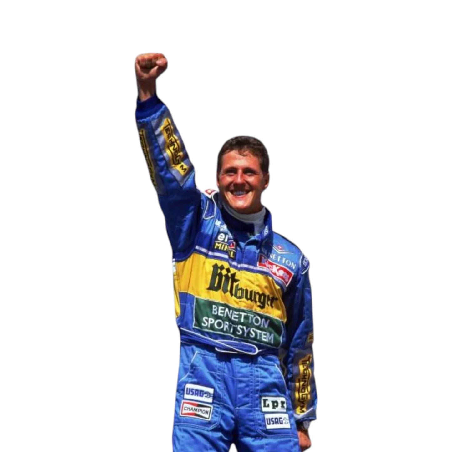 Michael Schumacher 1995 Benetton F1 Racing Suit - Averon Racewears image 5