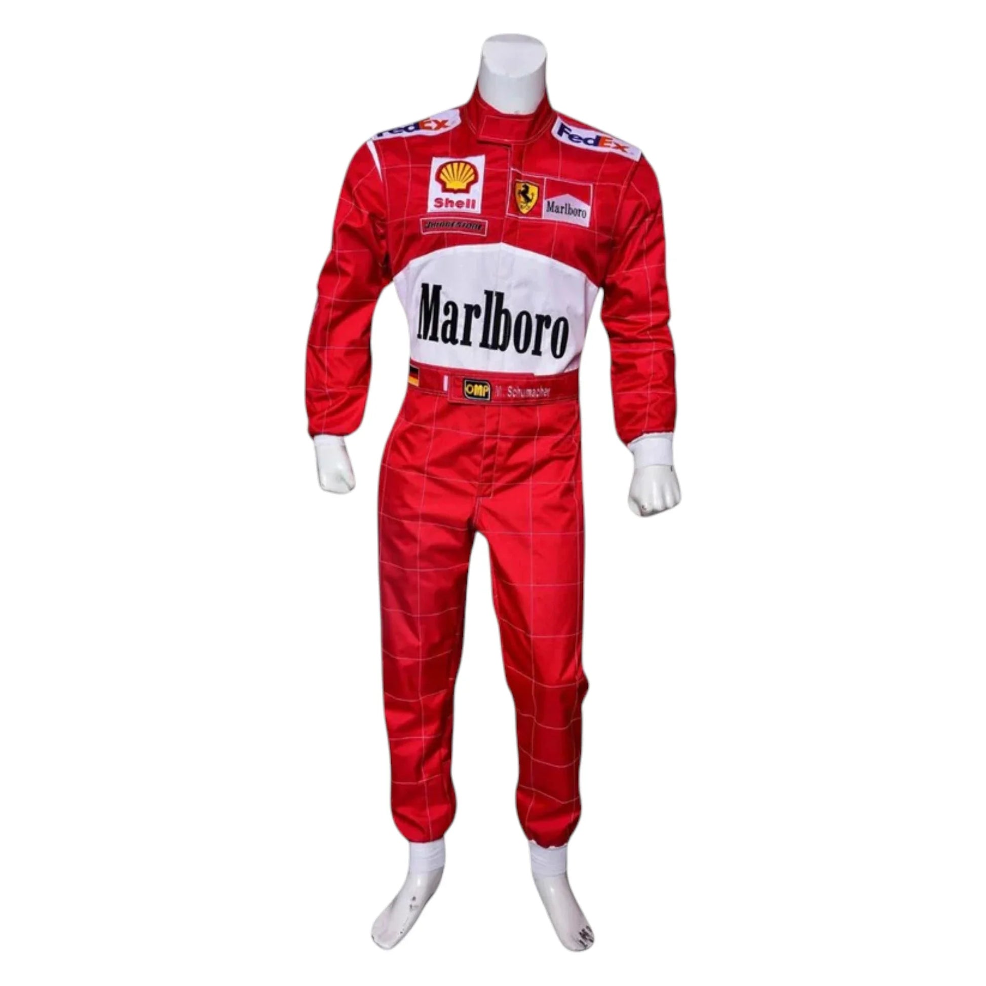 Michael Schumacher 2001 Ferrari Belgian GP F1 Racing Suit - Averon Racewears image 1