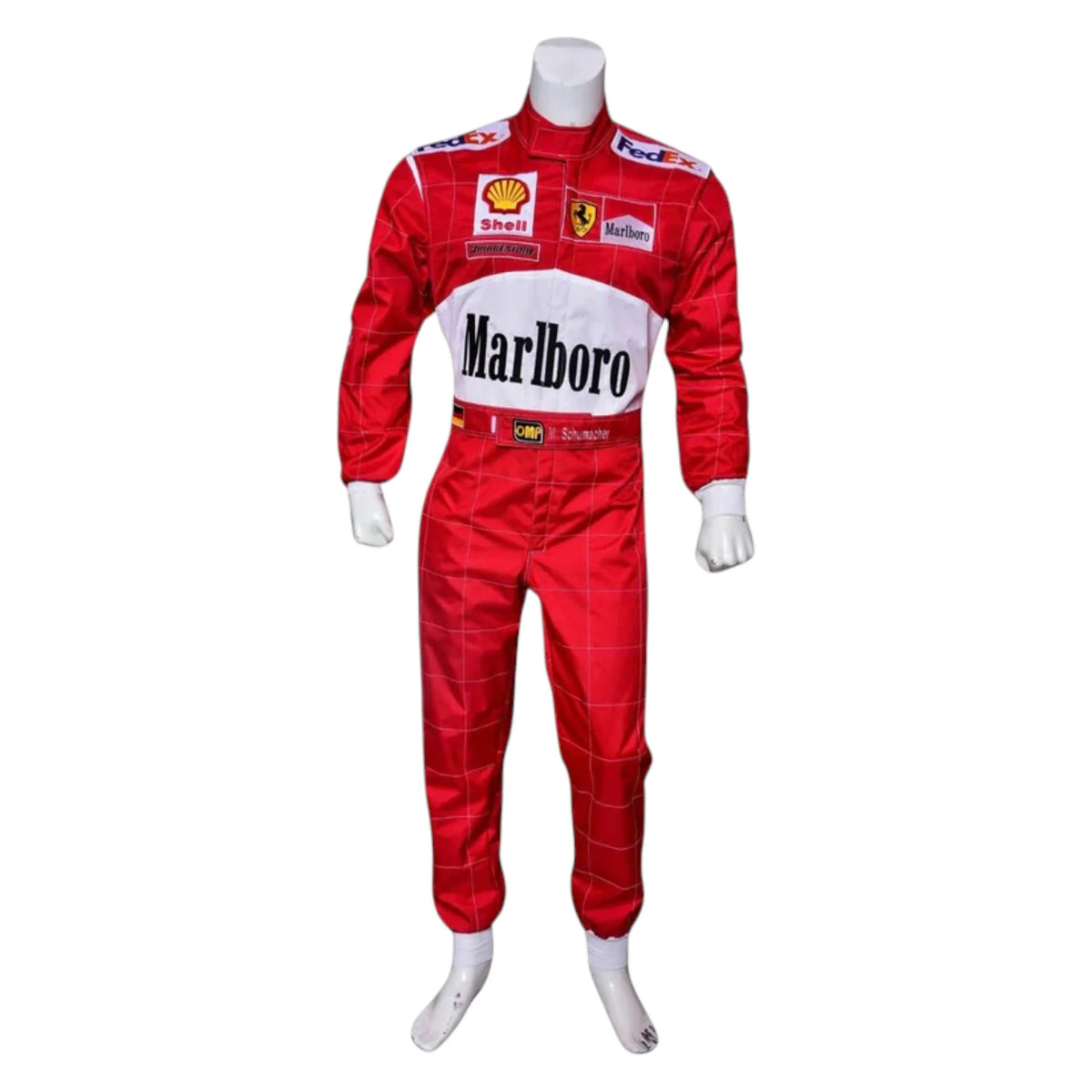 Michael Schumacher 2001 Ferrari Belgian GP F1 Racing Suit - Averon Racewears image 1