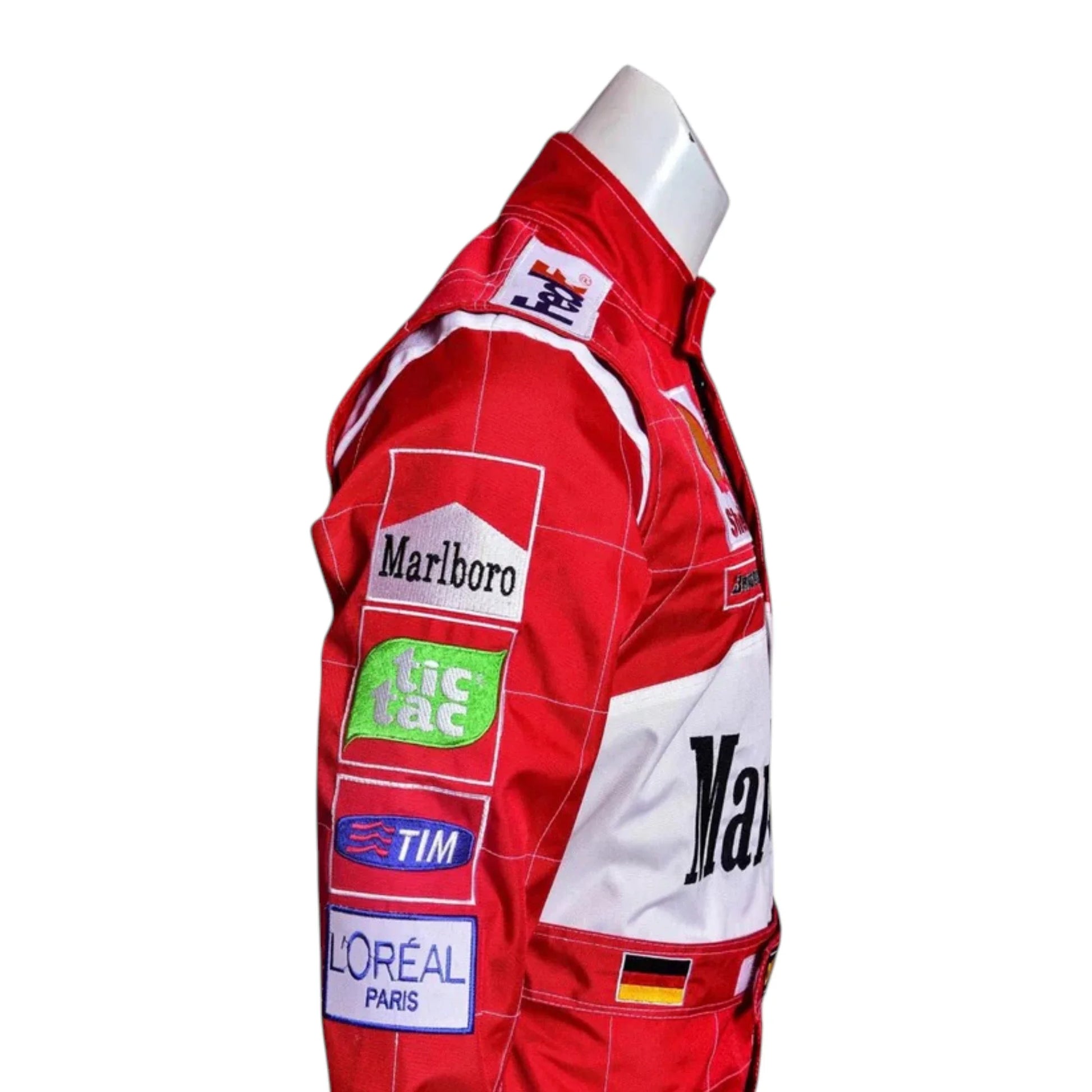 Michael Schumacher 2001 Ferrari Belgian GP F1 Racing Suit - Averon Racewears image 4