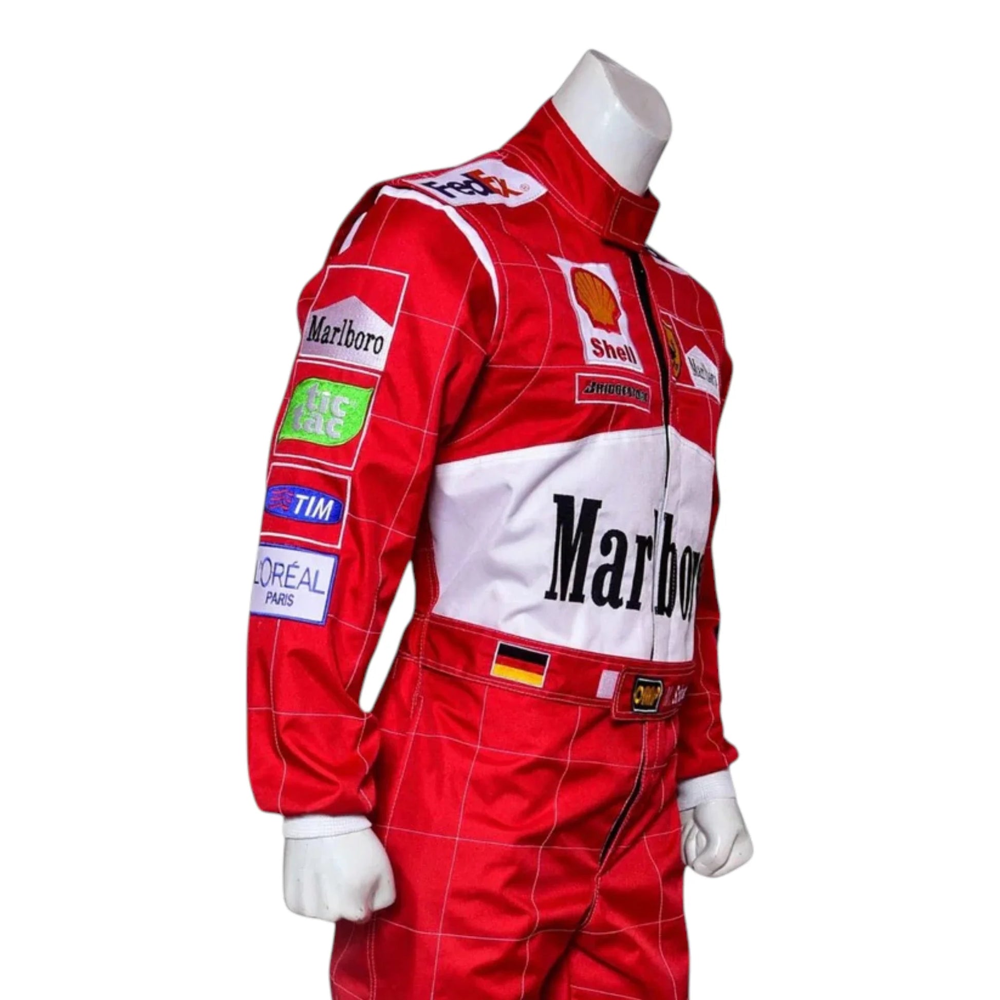 Michael Schumacher 2001 Ferrari Belgian GP F1 Racing Suit - Averon Racewears image 5