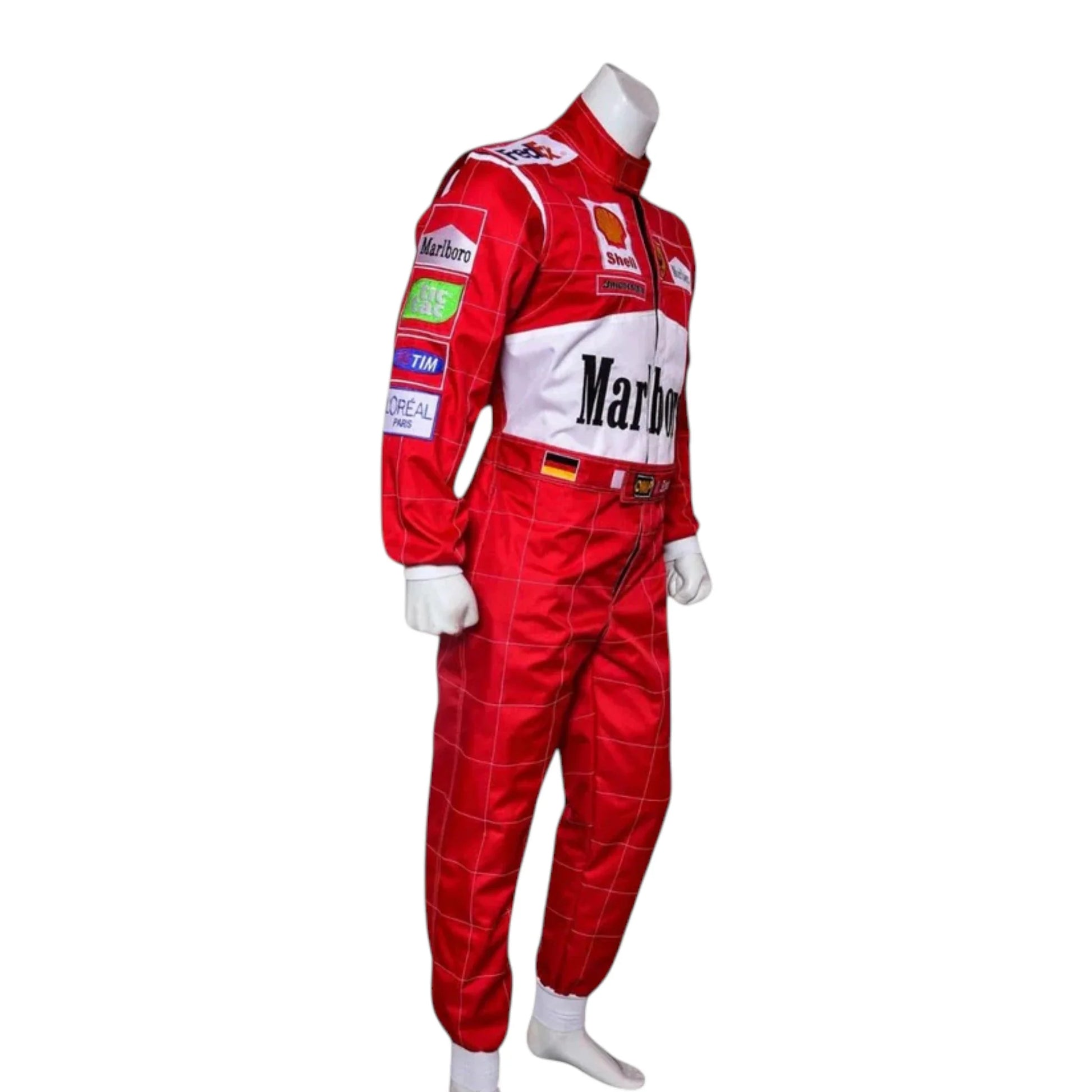 Michael Schumacher 2001 Ferrari Belgian GP F1 Racing Suit - Averon Racewears image 6