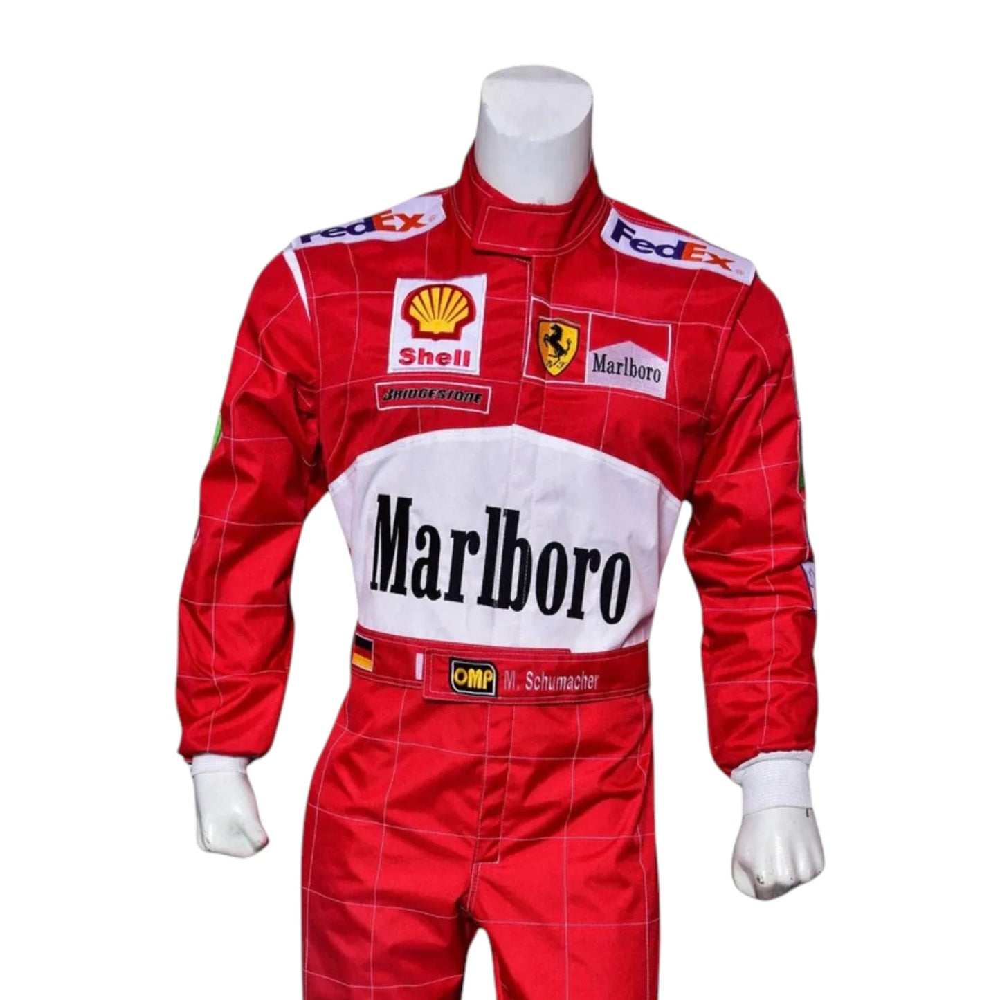Michael Schumacher 2001 Ferrari Belgian GP F1 Racing Suit - Averon Racewears image 8