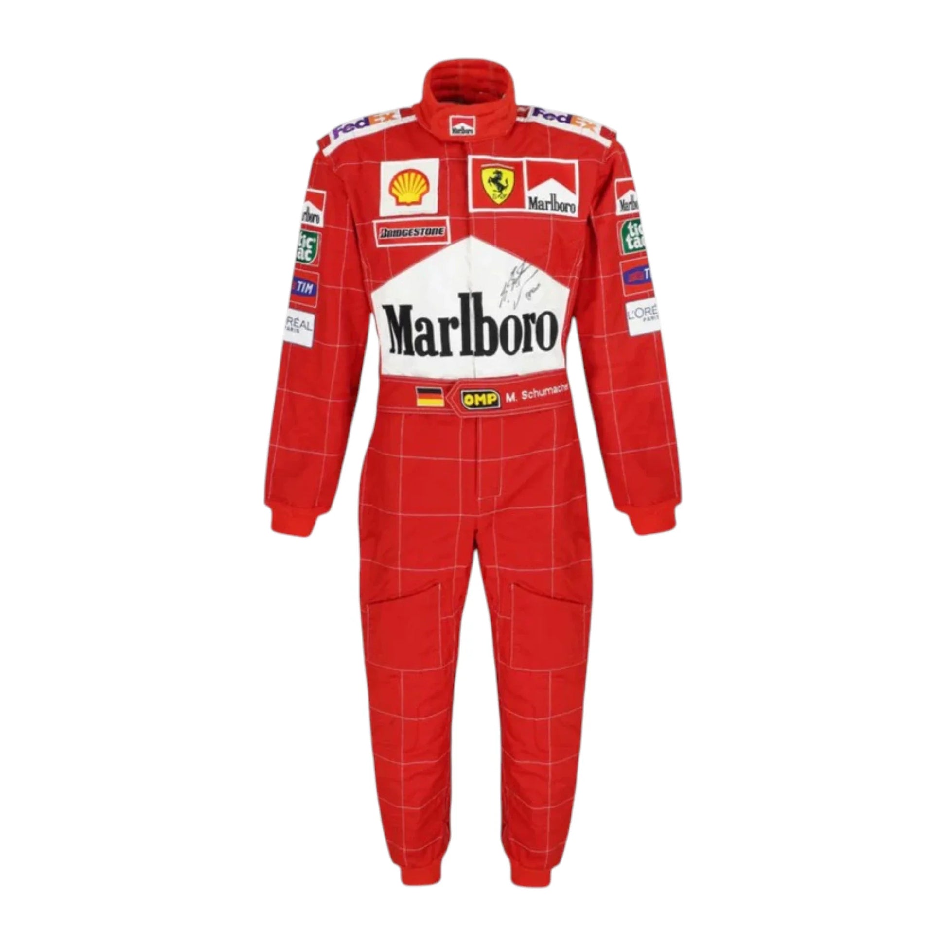 Michael Schumacher 2002 Ferrari F1 Racing Suit - Averon Racewears image 1