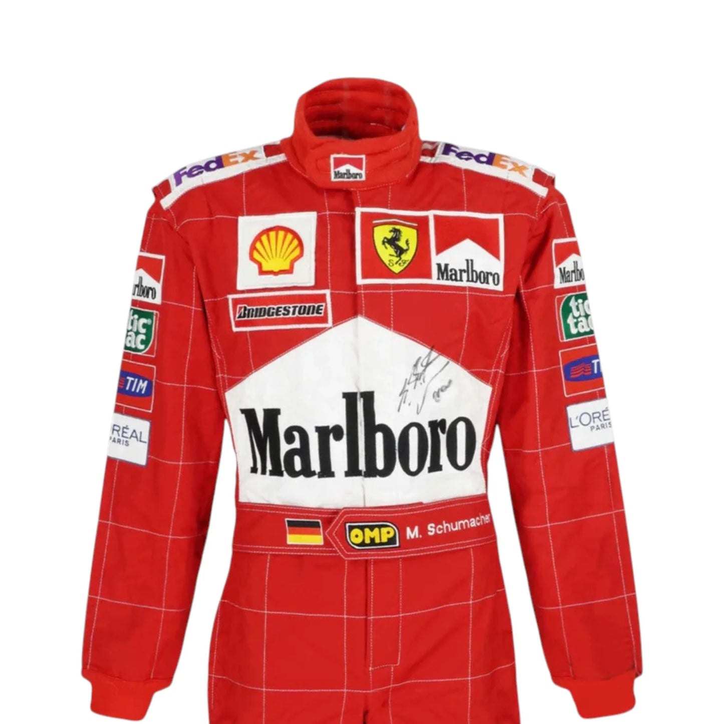 Michael Schumacher 2002 Ferrari F1 Racing Suit - Averon Racewears image 3