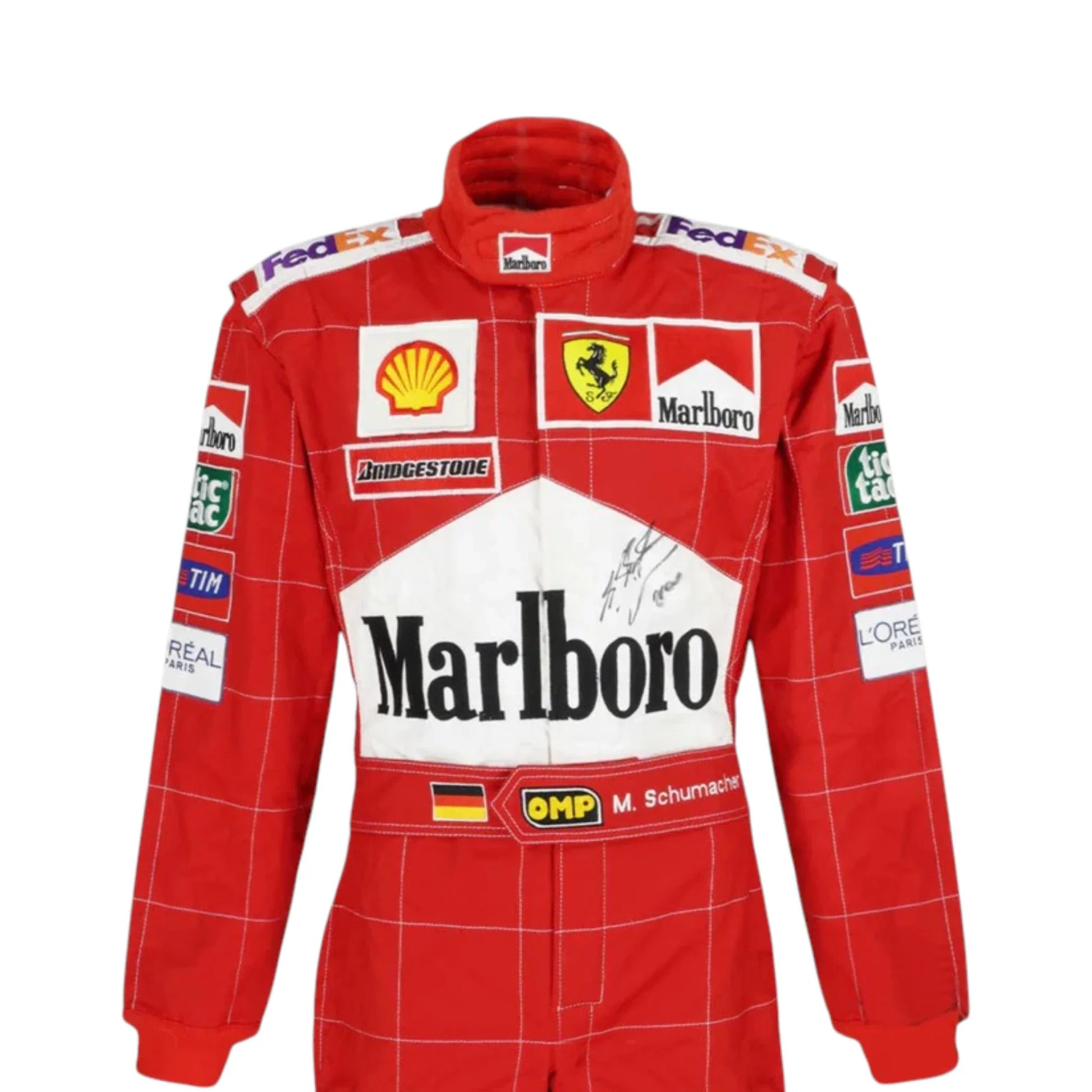 Michael Schumacher 2002 Ferrari F1 Racing Suit - Averon Racewears image 3