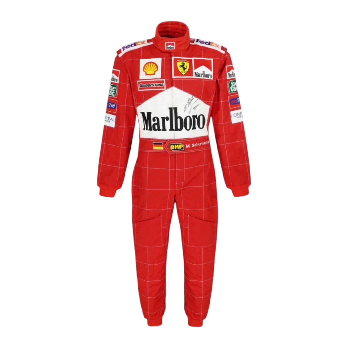 Michael Schumacher 2004 Ferrari F1 Racing Suit - Averon Racewears image 1