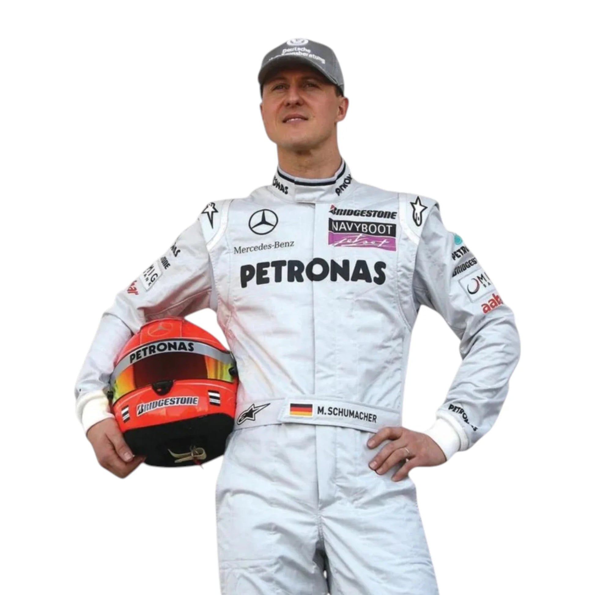 Michael Schumacher 2010 Mercedes-AMG Petronas F1 Racing Suit - Averon Racewears image 6