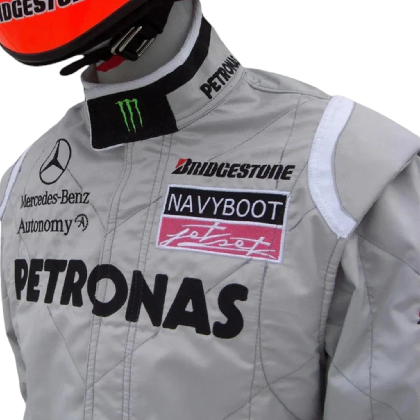 Michael Schumacher 2010 Mercedes-AMG Petronas F1 Racing Suit - Averon Racewears image 9