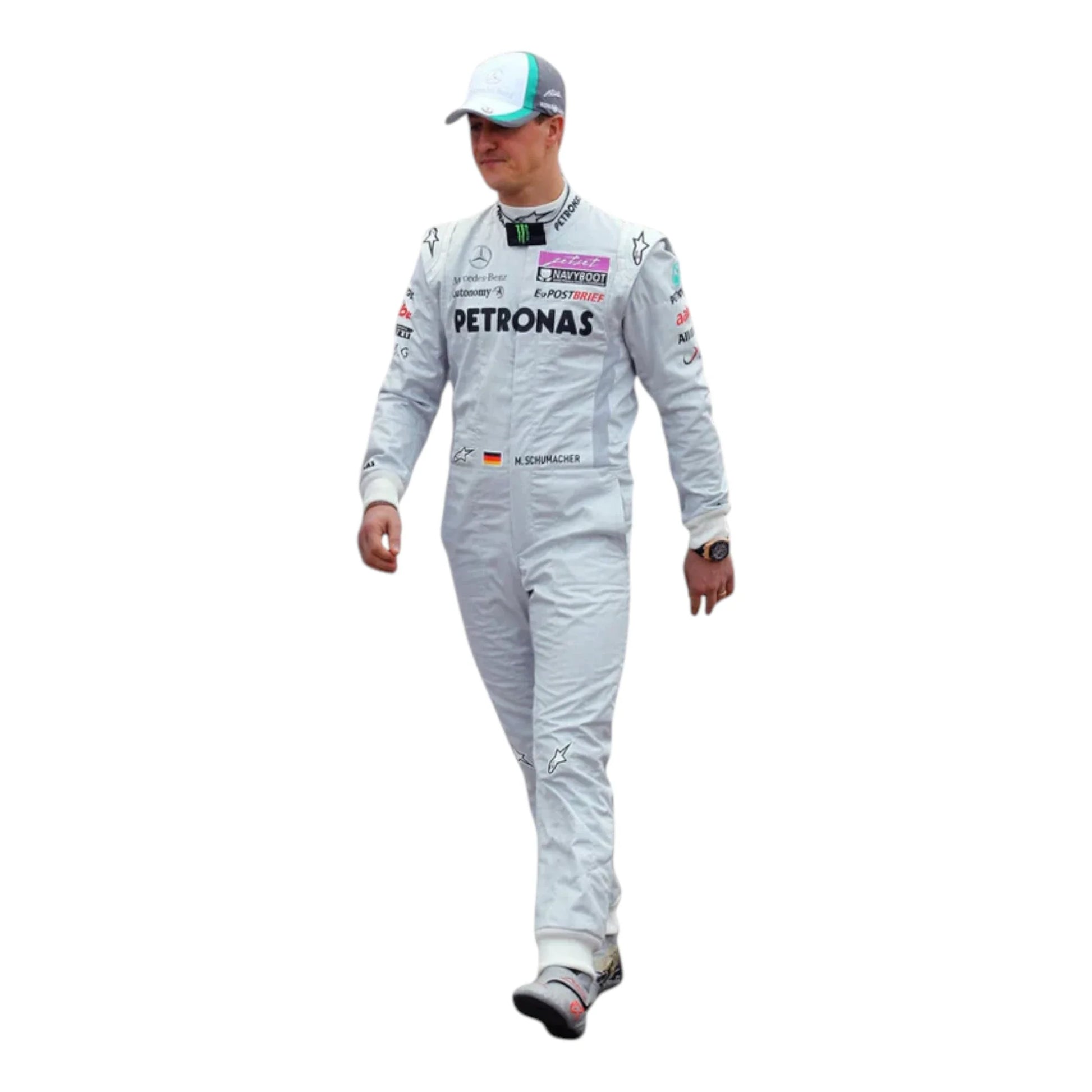 Michael Schumacher 2011 Mercedes-AMG Petronas F1 Racing Suit - Averon Racewears image 1