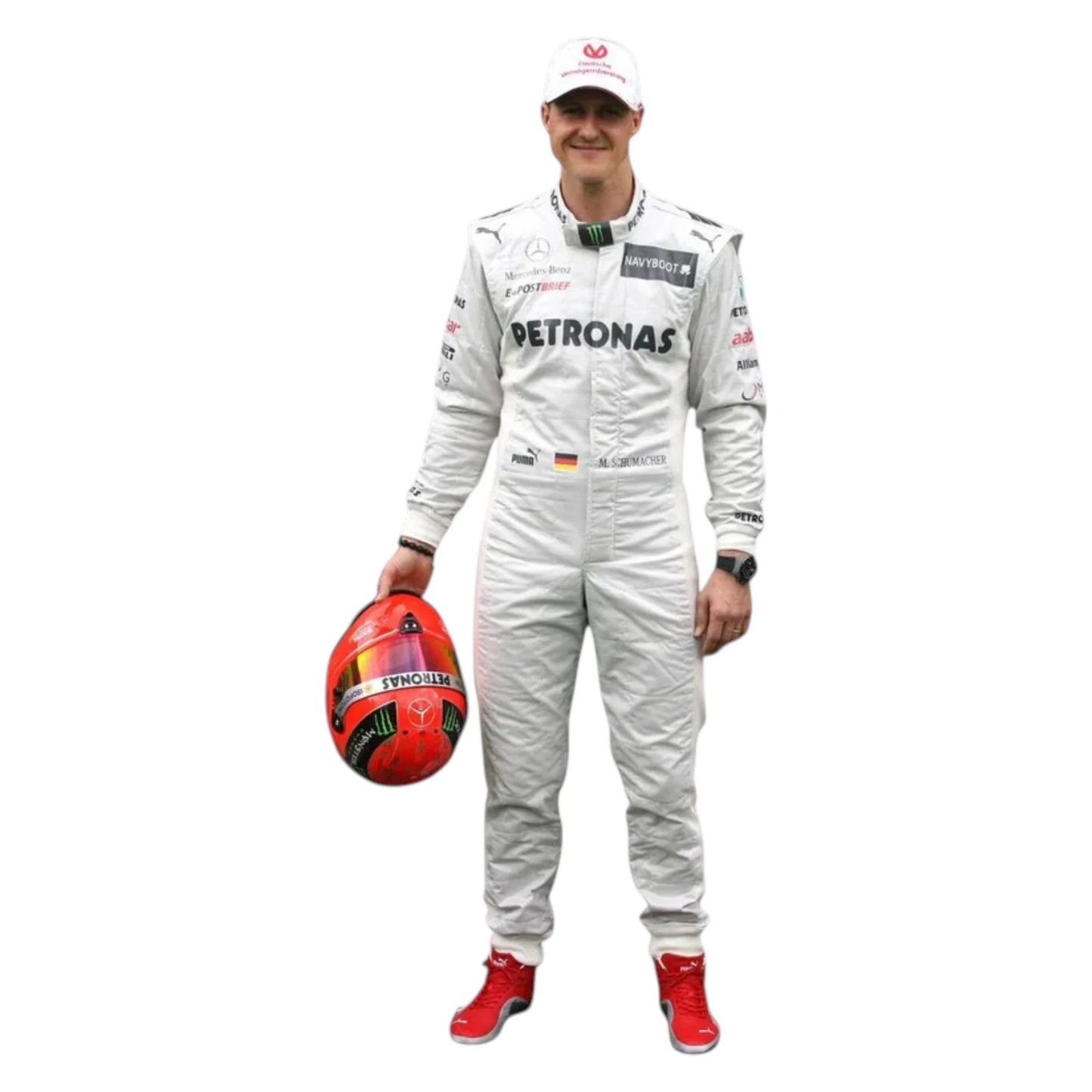 Michael Schumacher 2012 Mercedes-AMG Petronas F1 Racing Suit - Averon Racewears image 1