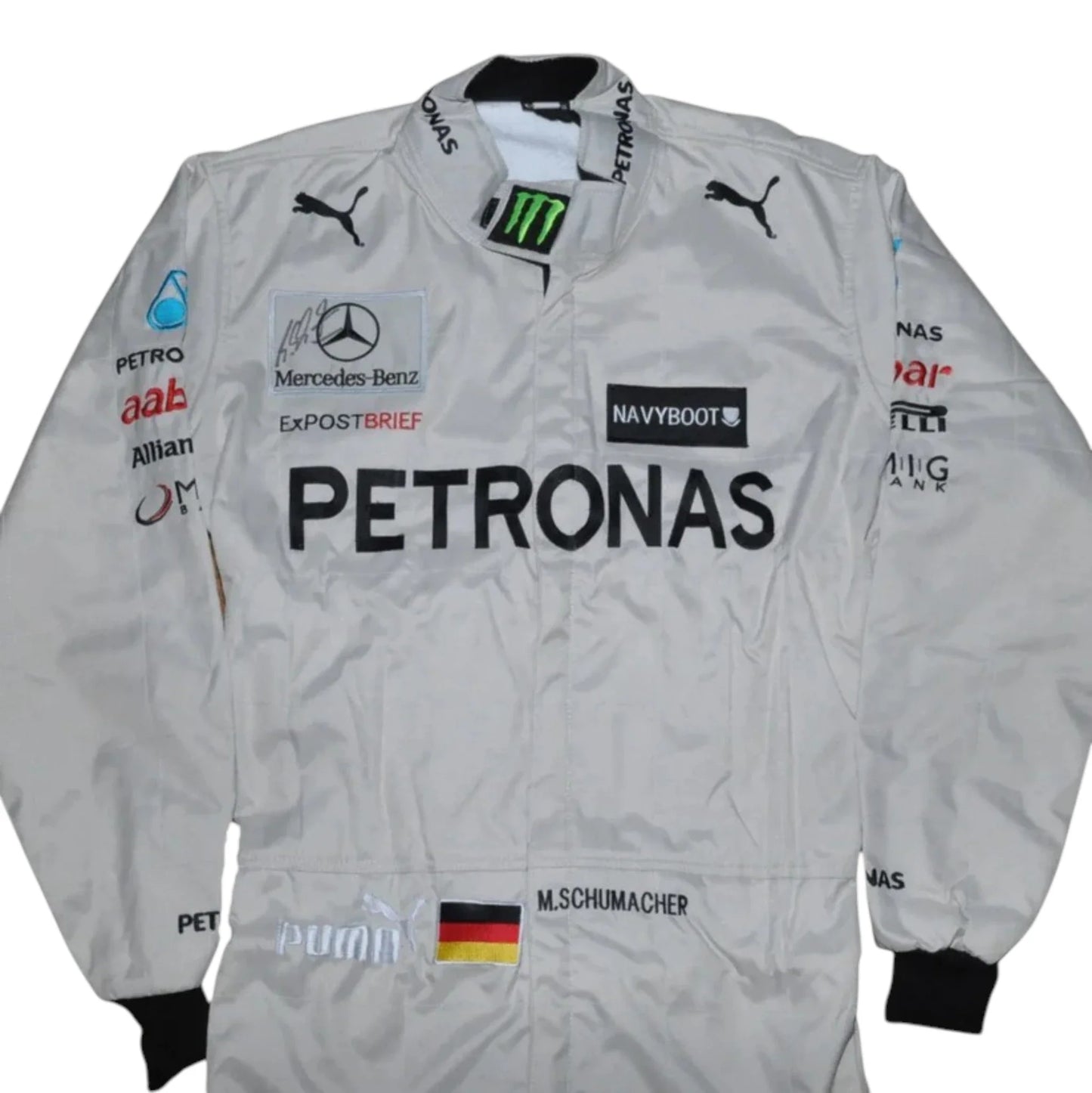 Michael Schumacher 2012 Mercedes-AMG Petronas F1 Racing Suit - Averon Racewears image 4
