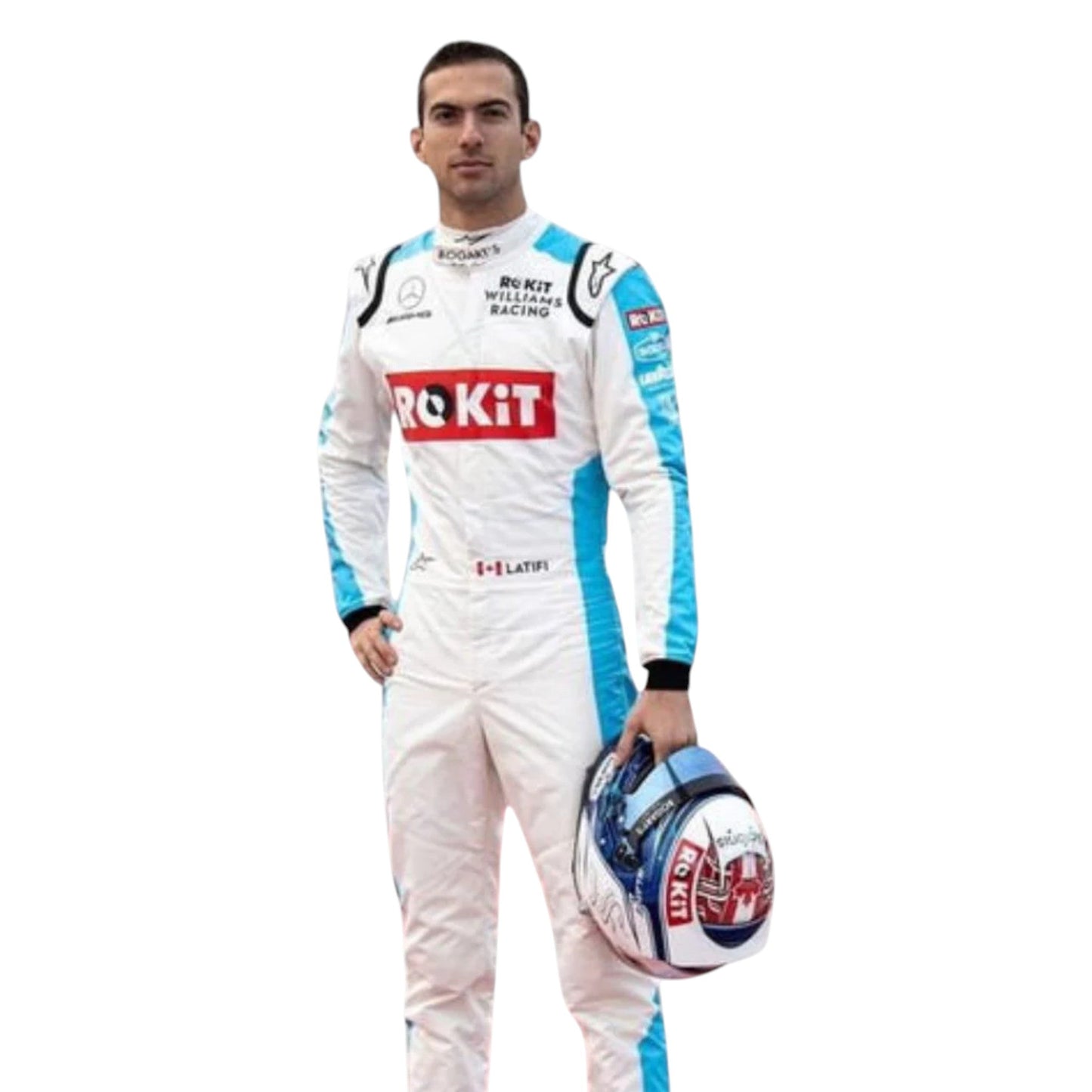 Nicholas Latifi 2020 Williams F1 Race Suit - Averon Racewears image 1