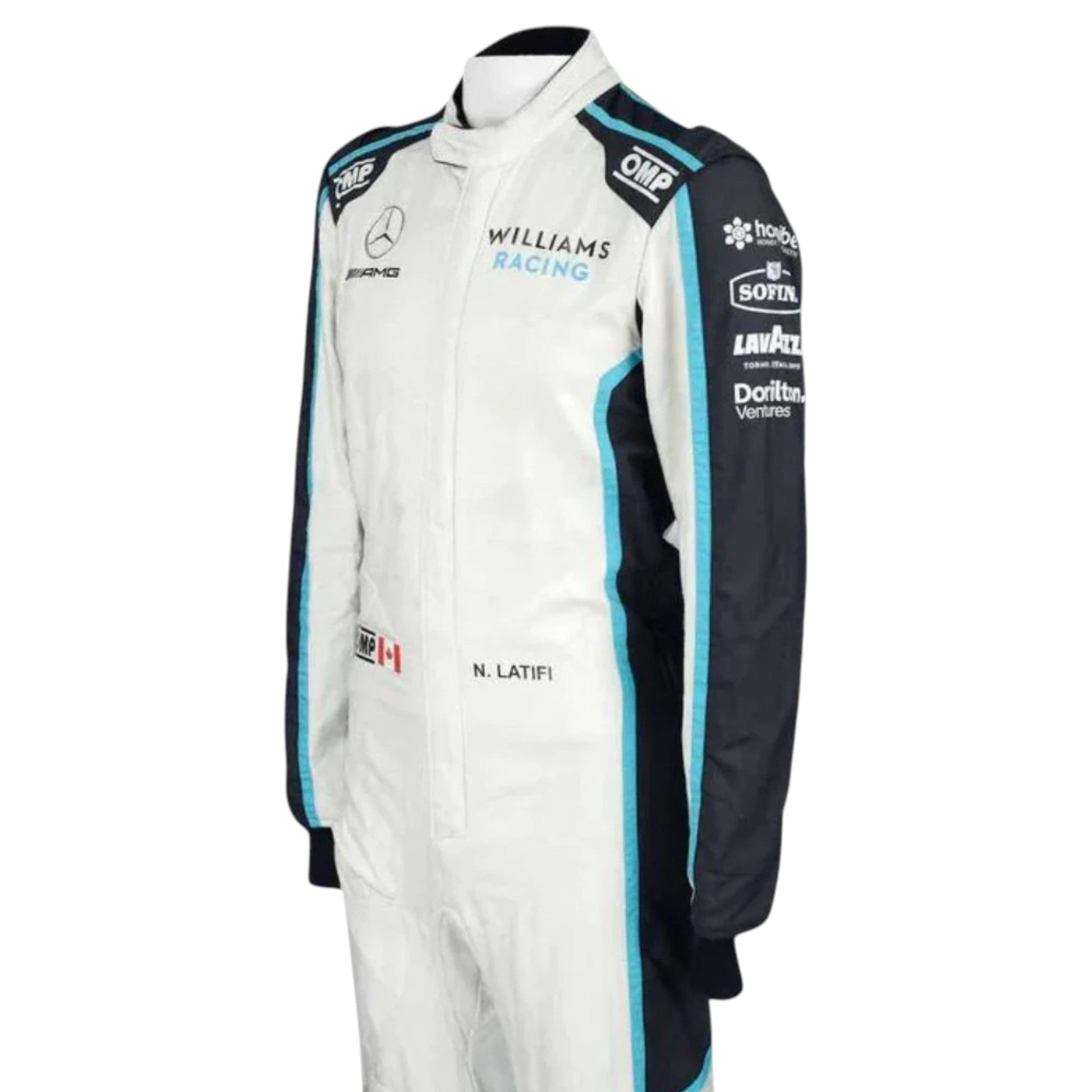 Nicholas Latifi 2021 Williams F1 Race Suit - Averon Racewears image 2