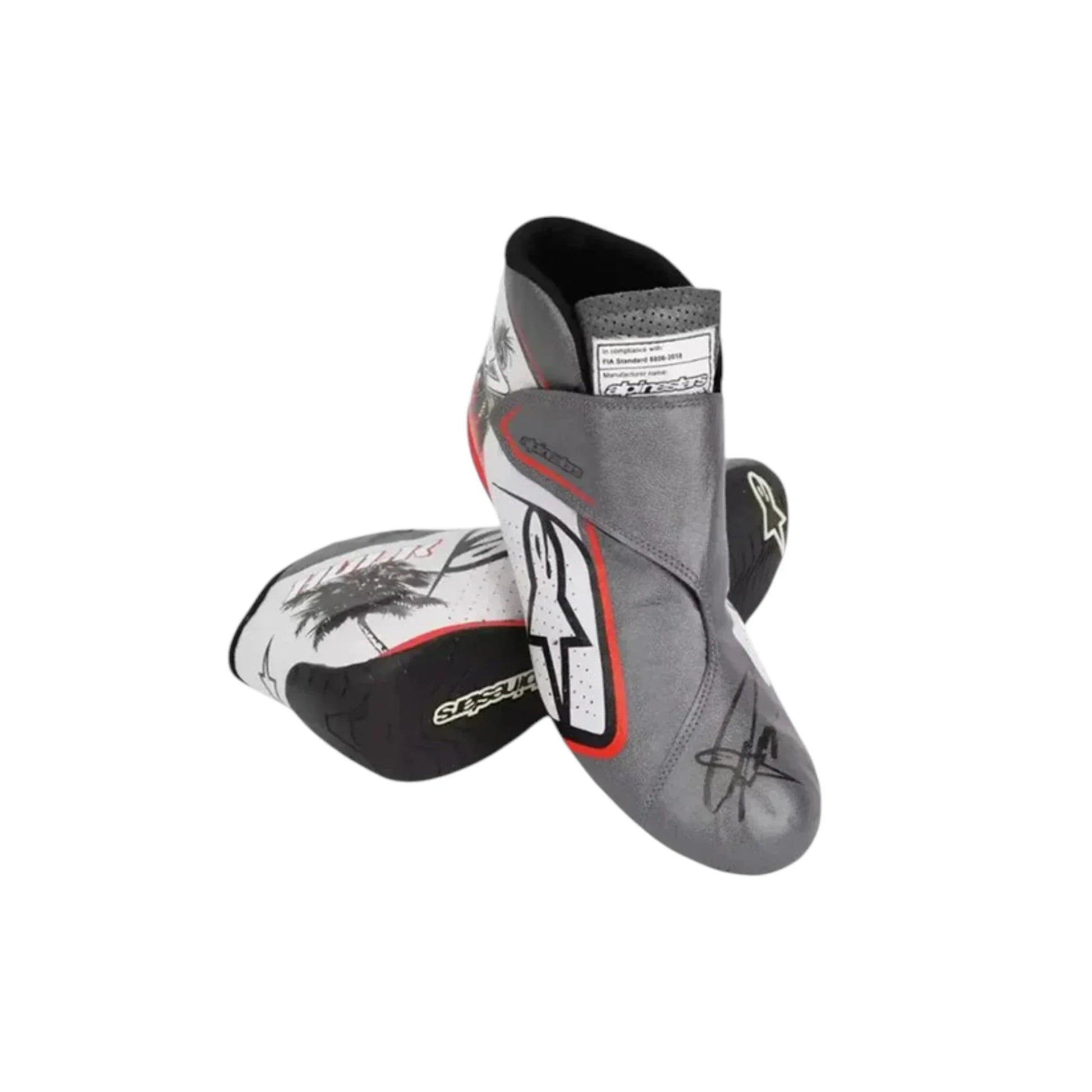 Nico Hülkenberg 2023 Haas Miami GP F1 Racing Shoes - Averon Racewears image 2