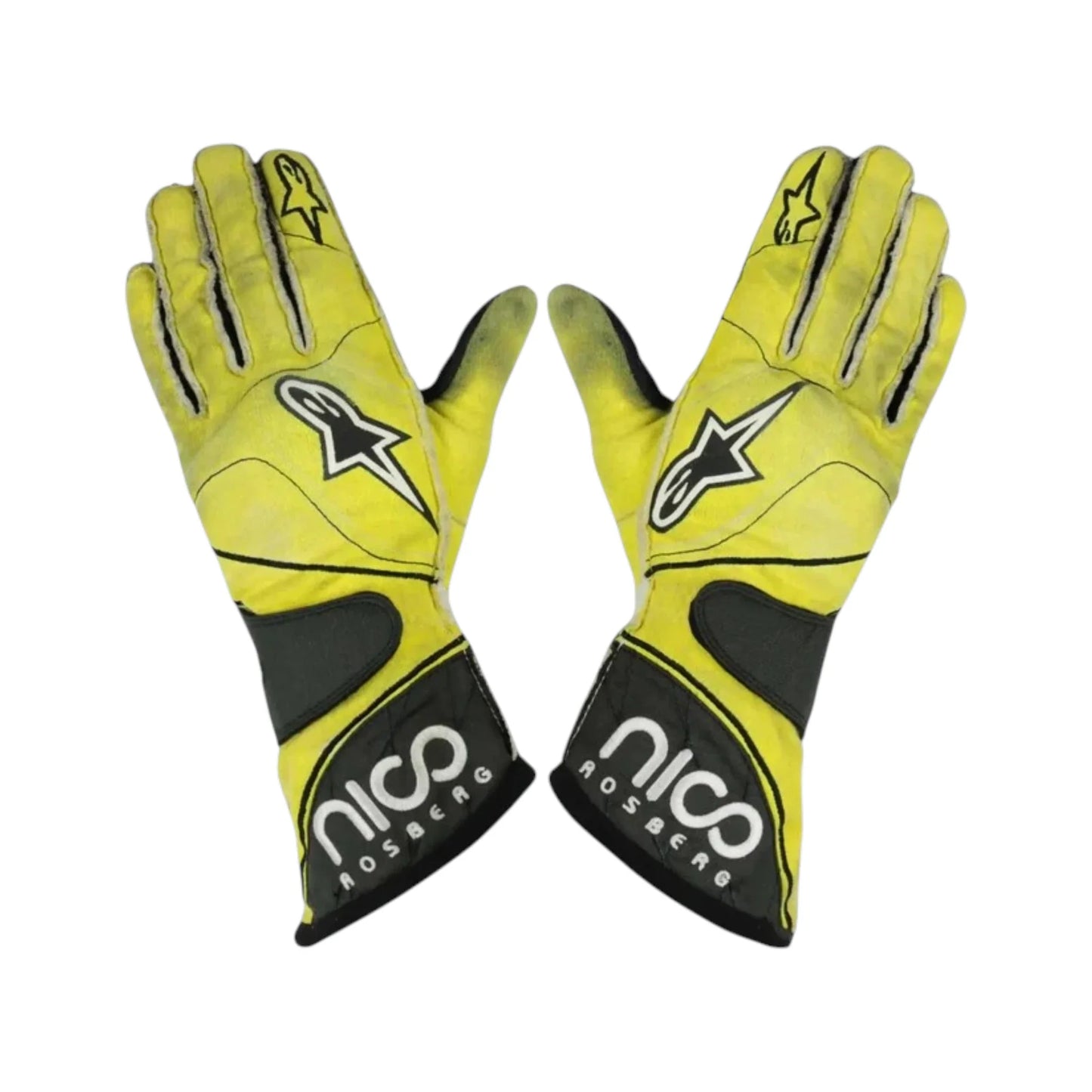 Nico Rosberg 2011 Mercedes-AMG Petronas F1 Racing Gloves - Averon Racewears image 1