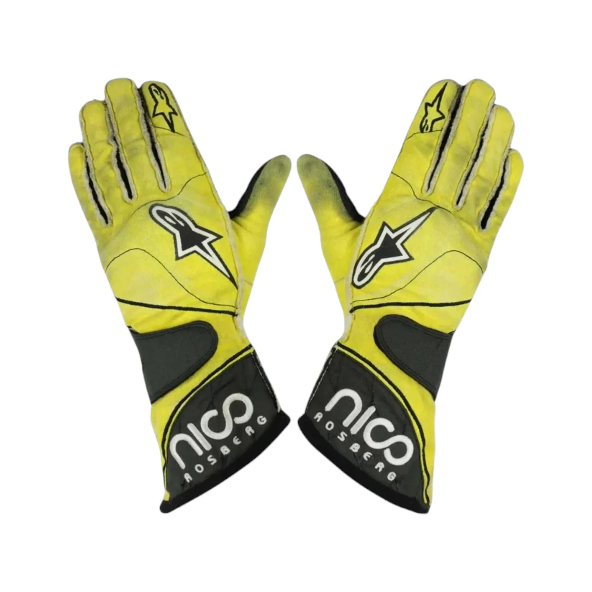 Nico Rosberg 2011 Mercedes-AMG Petronas F1 Racing Gloves - Averon Racewears image 1