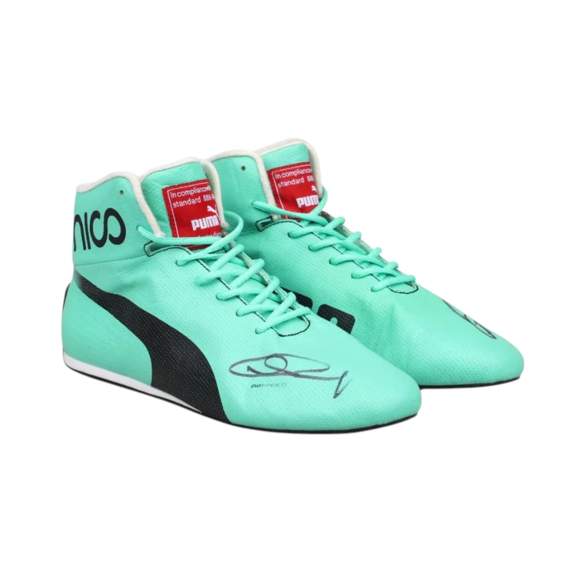 Nico Rosberg 2016 Mercedes-AMG Petronas F1 Racing Shoes - Averon Racewears image 1