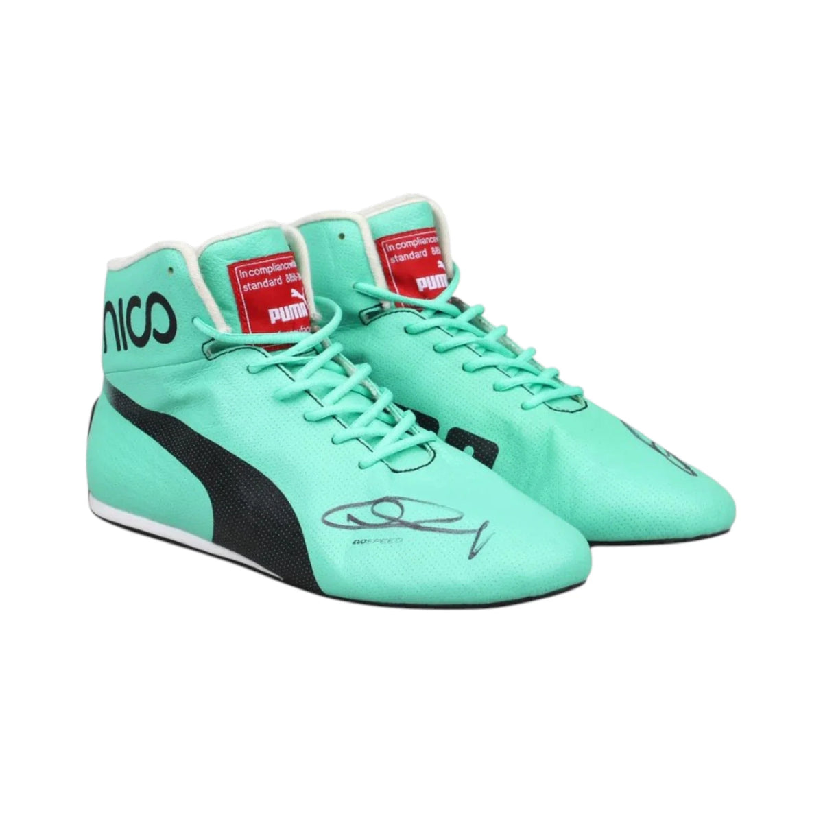 Nico Rosberg 2016 Mercedes-AMG Petronas F1 Racing Shoes - Averon Racewears image 1
