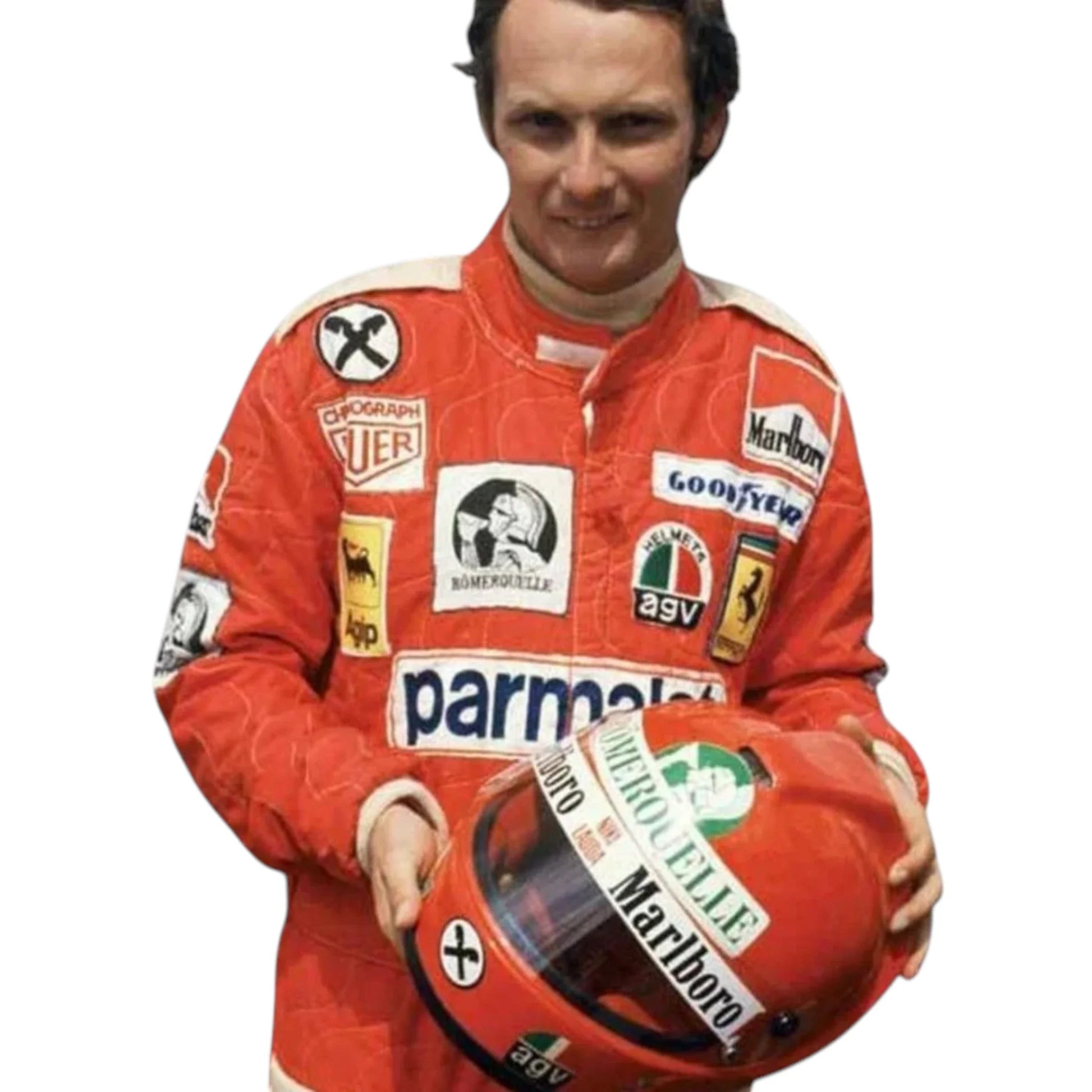 Niki Lauda 1976 Ferrari F1 Racing Suit - Averon Racewears image 5