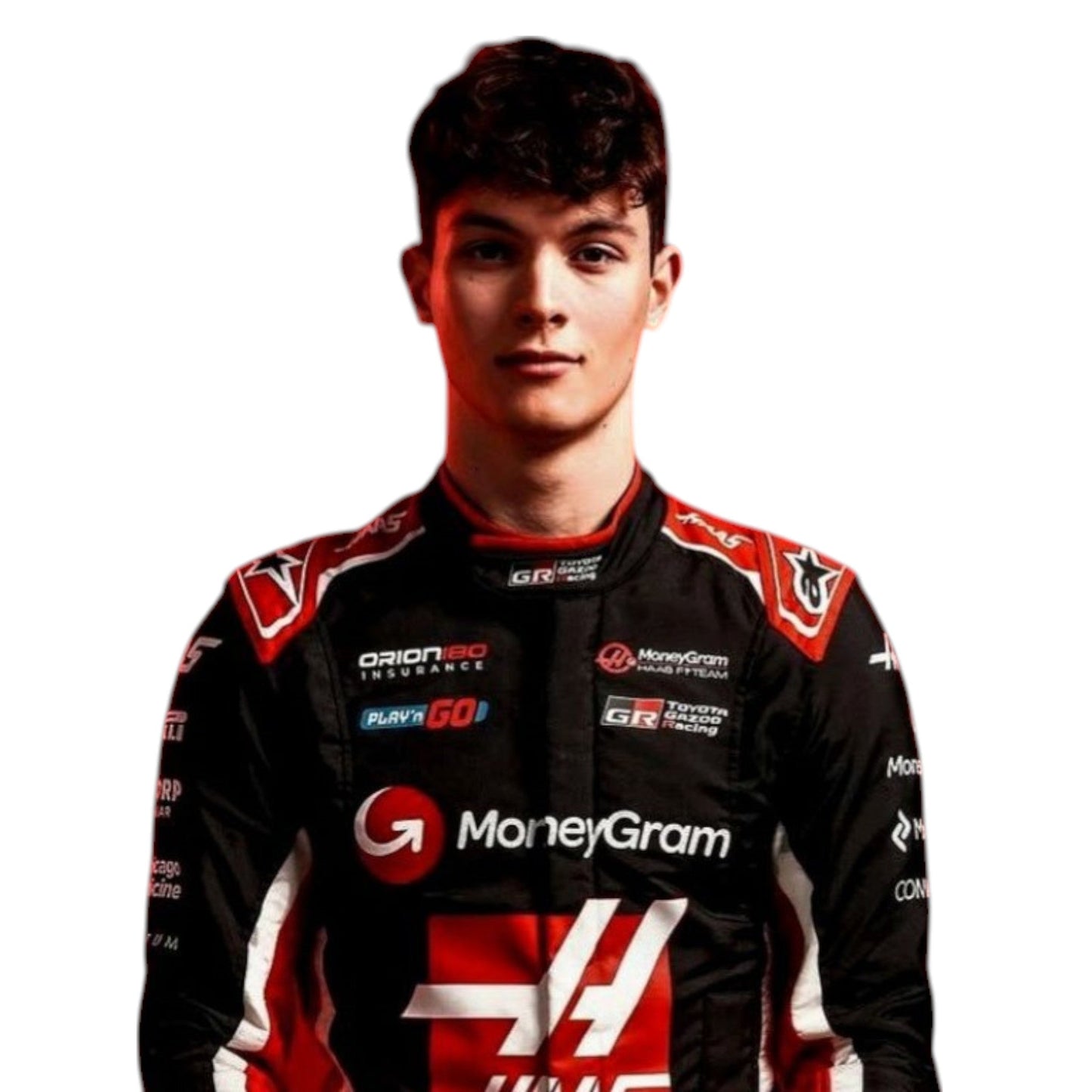 Oliver Bearman 2025 Haas F1 Race Suit - Averon Racewears image 1
