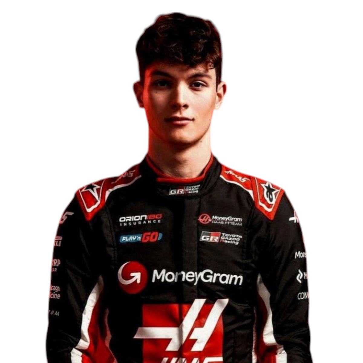 Oliver Bearman 2025 Haas F1 Race Suit - Averon Racewears image 1