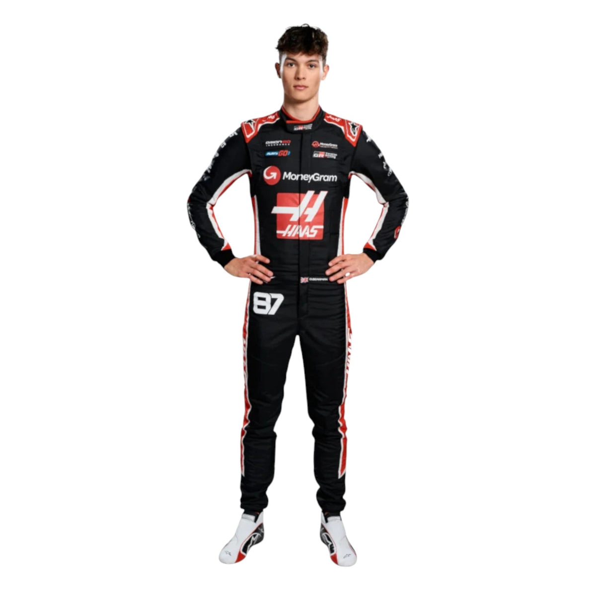 Oliver Bearman 2025 Haas F1 Race Suit - Averon Racewears image 3