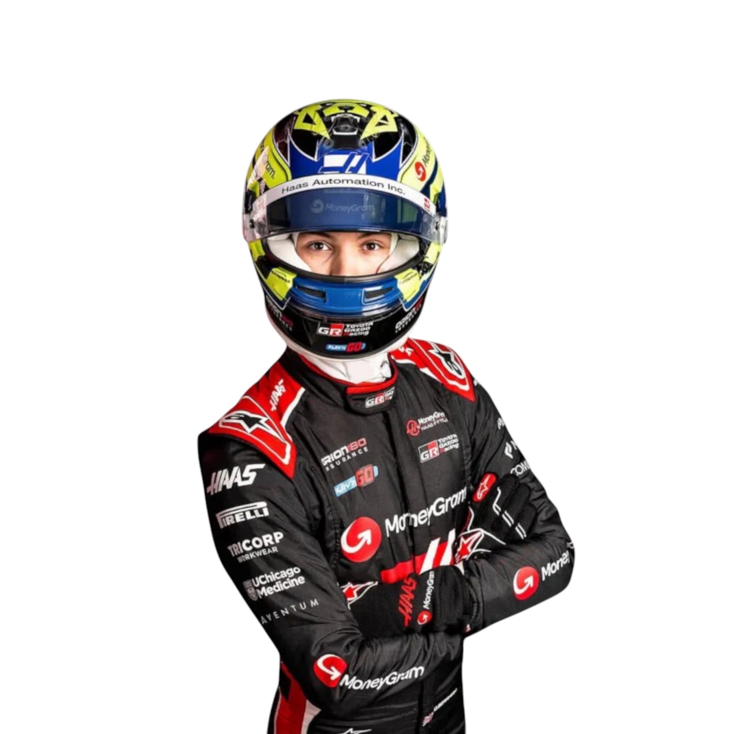 Oliver Bearman 2025 Haas F1 Race Suit - Averon Racewears image 4