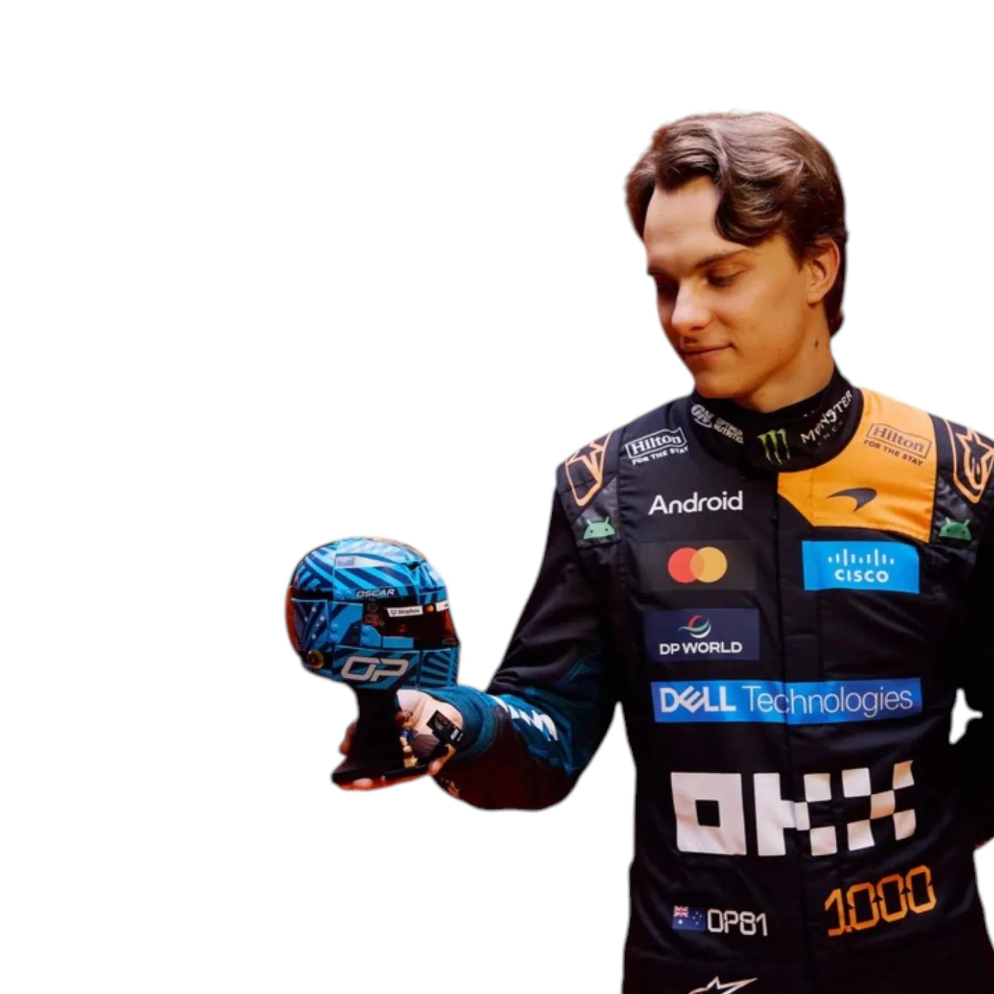 Oscar Piastri 2026 McLaren 1000th Monaco GP F1 Race Suit - Averon Racewears image 3