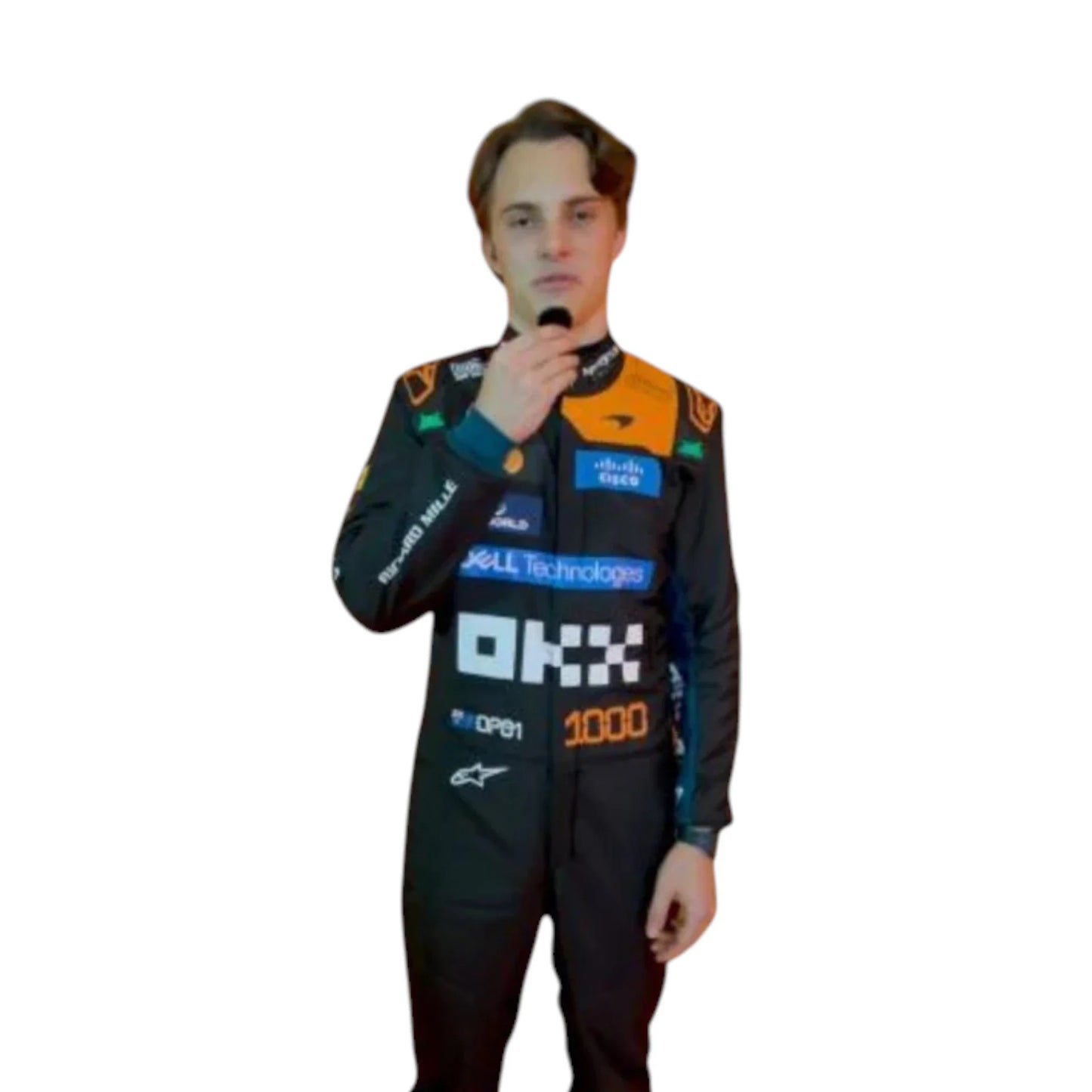 Oscar Piastri 2026 McLaren 1000th Monaco GP F1 Race Suit - Averon Racewears image 4
