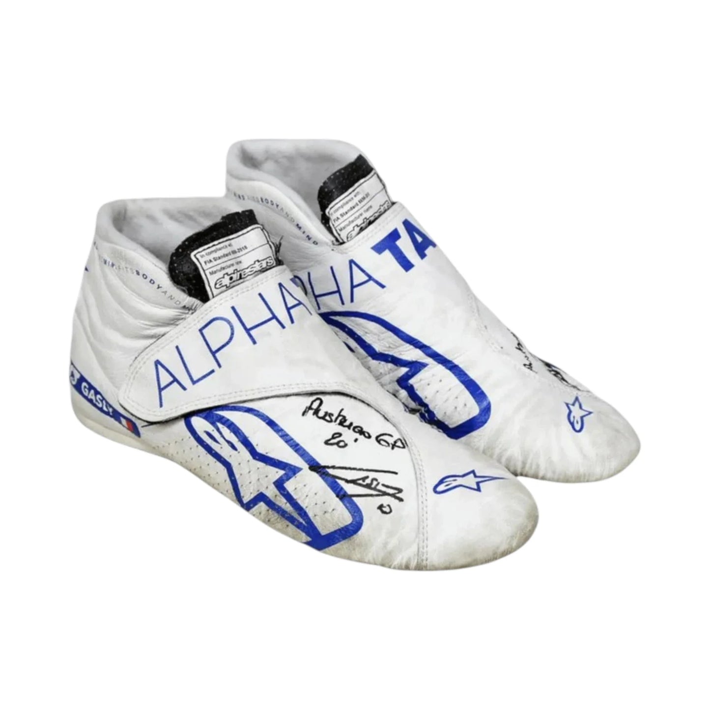 Pierre Gasly 2020 AlphaTauri Austrian GP F1 Racing Shoes - Averon Racewears image 1