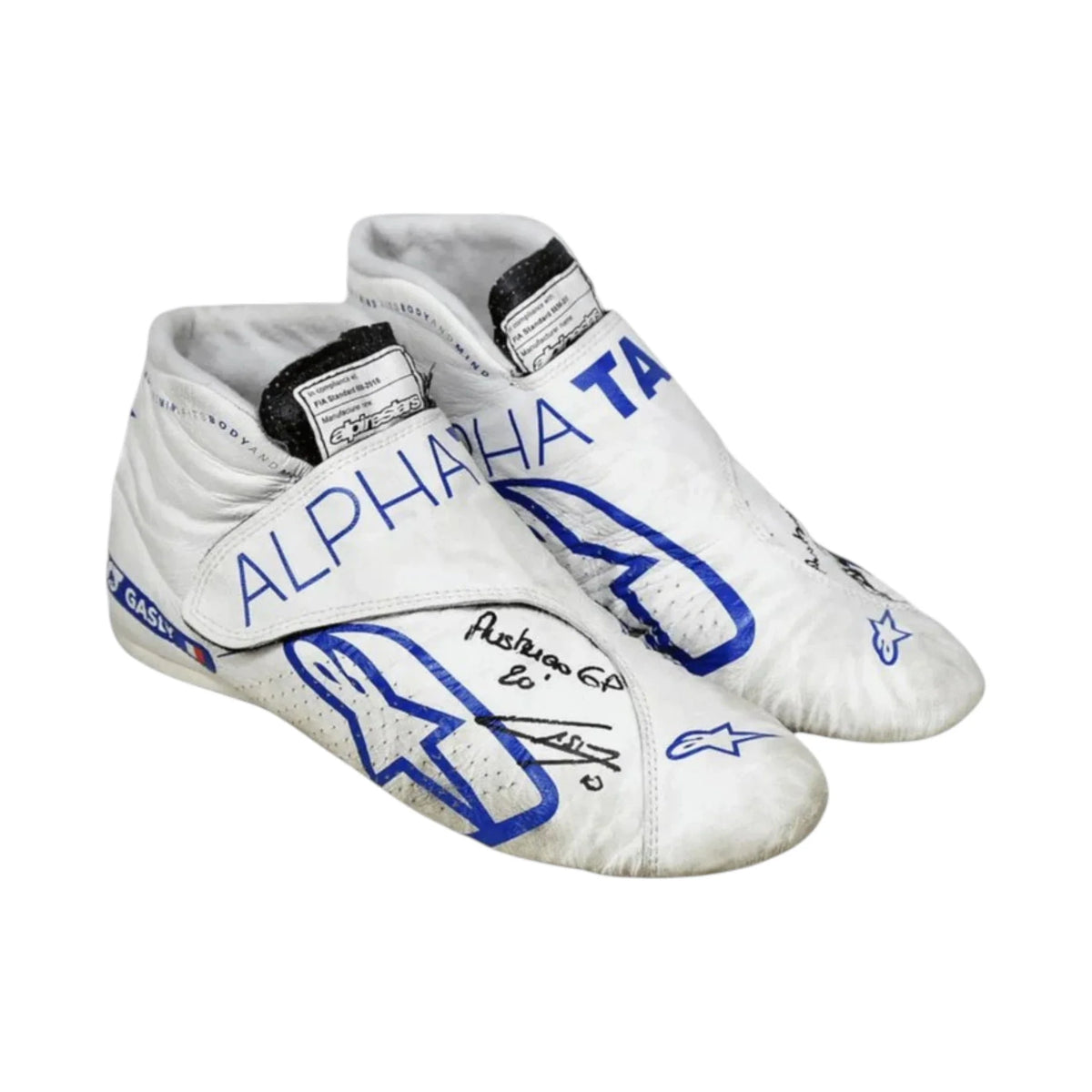Pierre Gasly 2020 AlphaTauri Austrian GP F1 Racing Shoes - Averon Racewears image 1