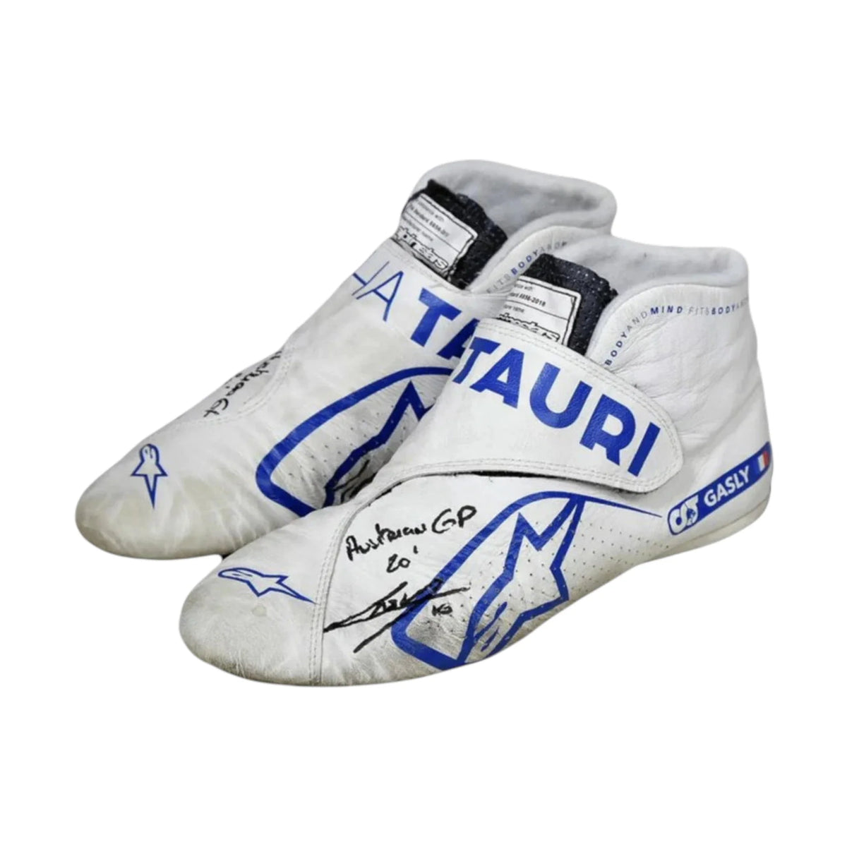 Pierre Gasly 2020 AlphaTauri Austrian GP F1 Racing Shoes - Averon Racewears image 3