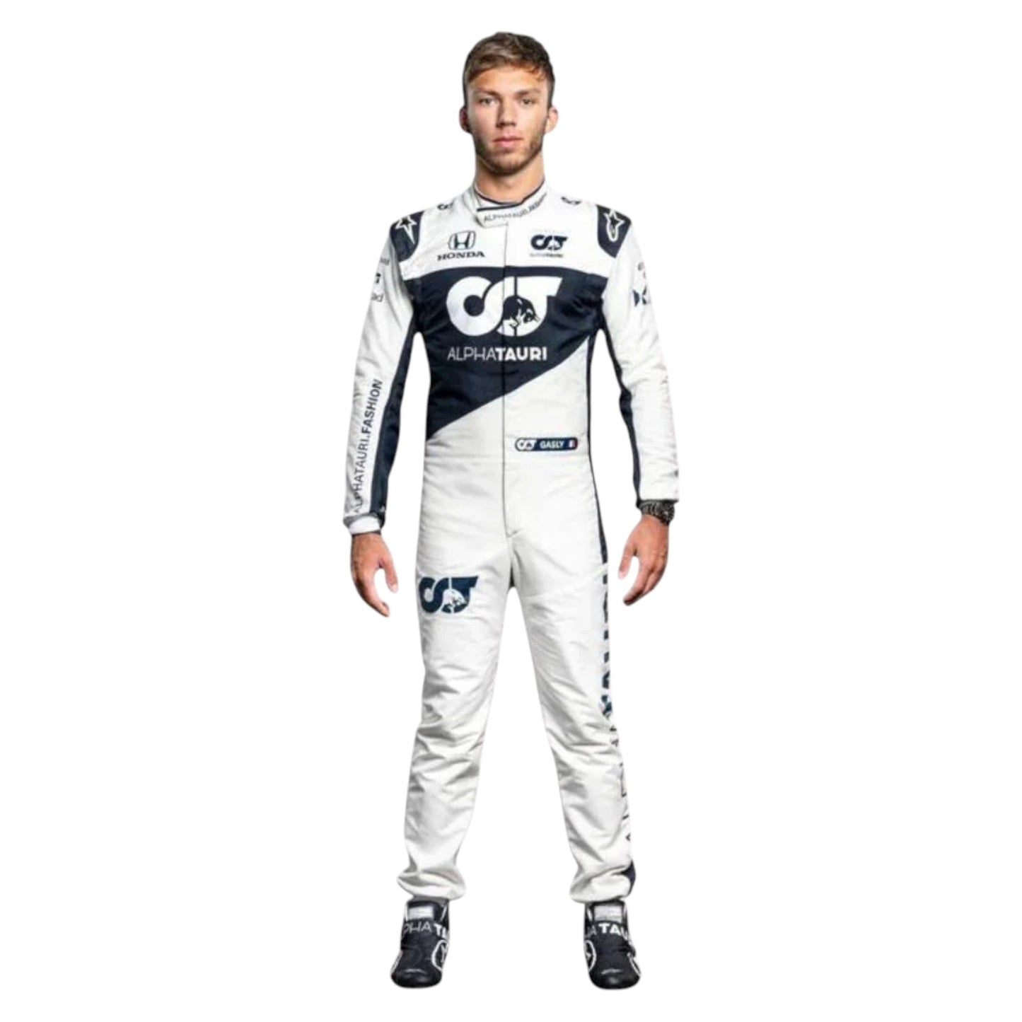 Pierre Gasly 2021 AlphaTauri F1 Race Suit - Averon Racewears image 1