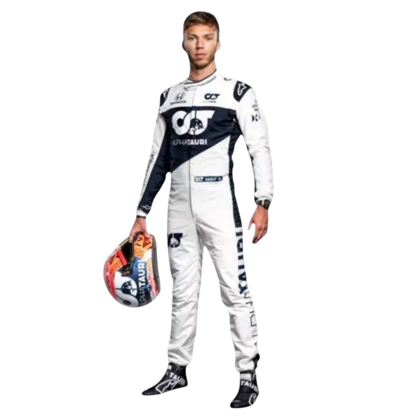 Pierre Gasly 2021 AlphaTauri F1 Race Suit - Averon Racewears image 2