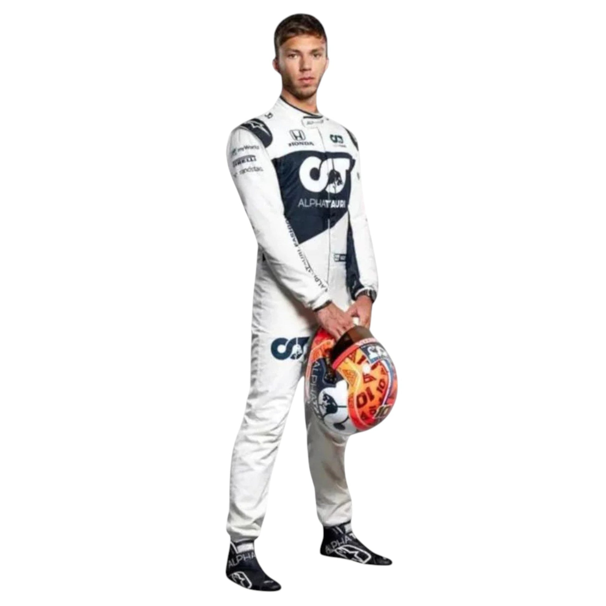 Pierre Gasly 2021 AlphaTauri F1 Race Suit - Averon Racewears image 3