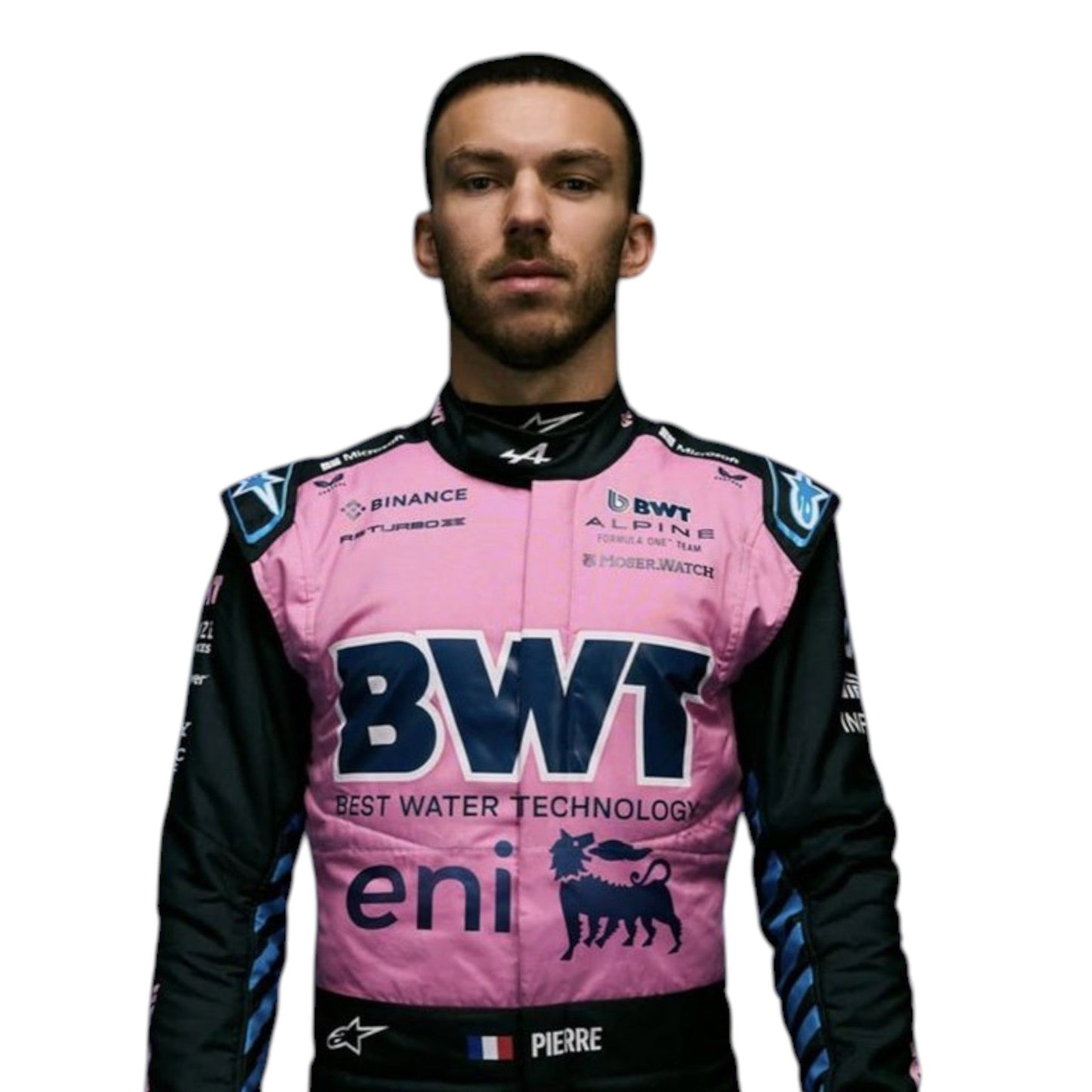Pierre Gasly 2025 BWT Alpine F1 Race Suit - Averon Racewears image 1